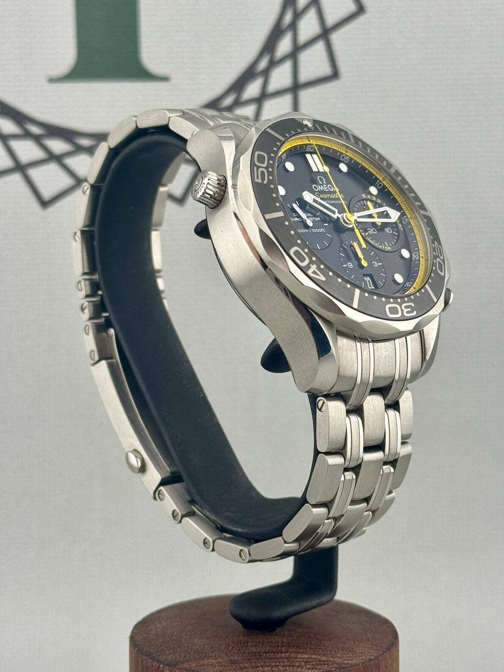 2018 Omega SeaMaster Diver 300 Chrono 212.30.44.50.01.002 Auto Full Set PX Poss