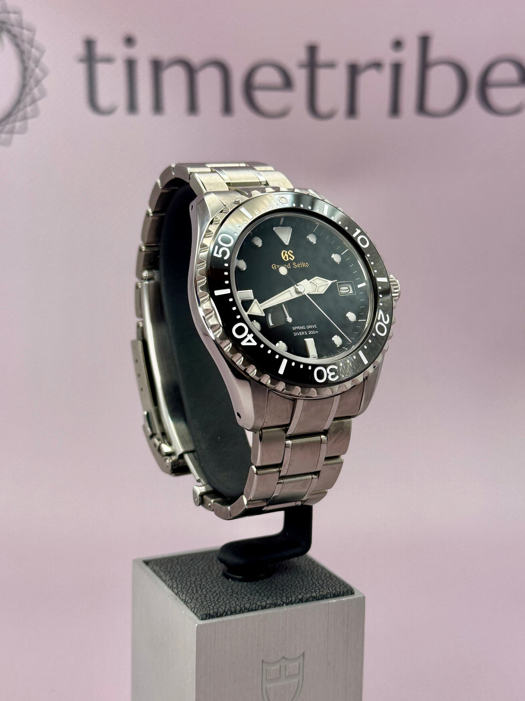 GRAND SEIKO SBGA231 Spring Drive - Titanium - Full Set - PX Welcome - RARE! - TimeTribe