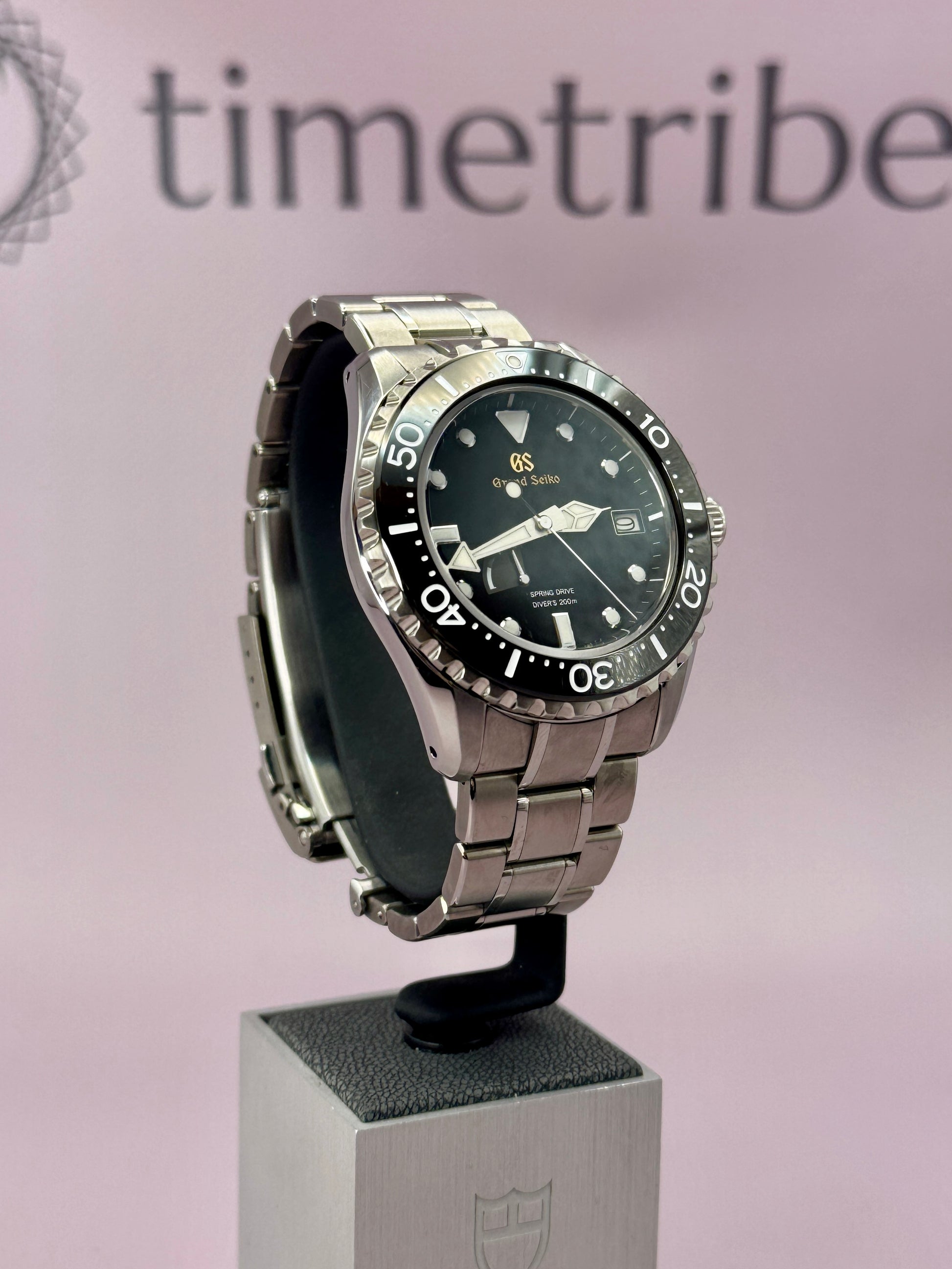 GRAND SEIKO SBGA231 Spring Drive - Titanium - Full Set - PX Welcome - RARE! - TimeTribe