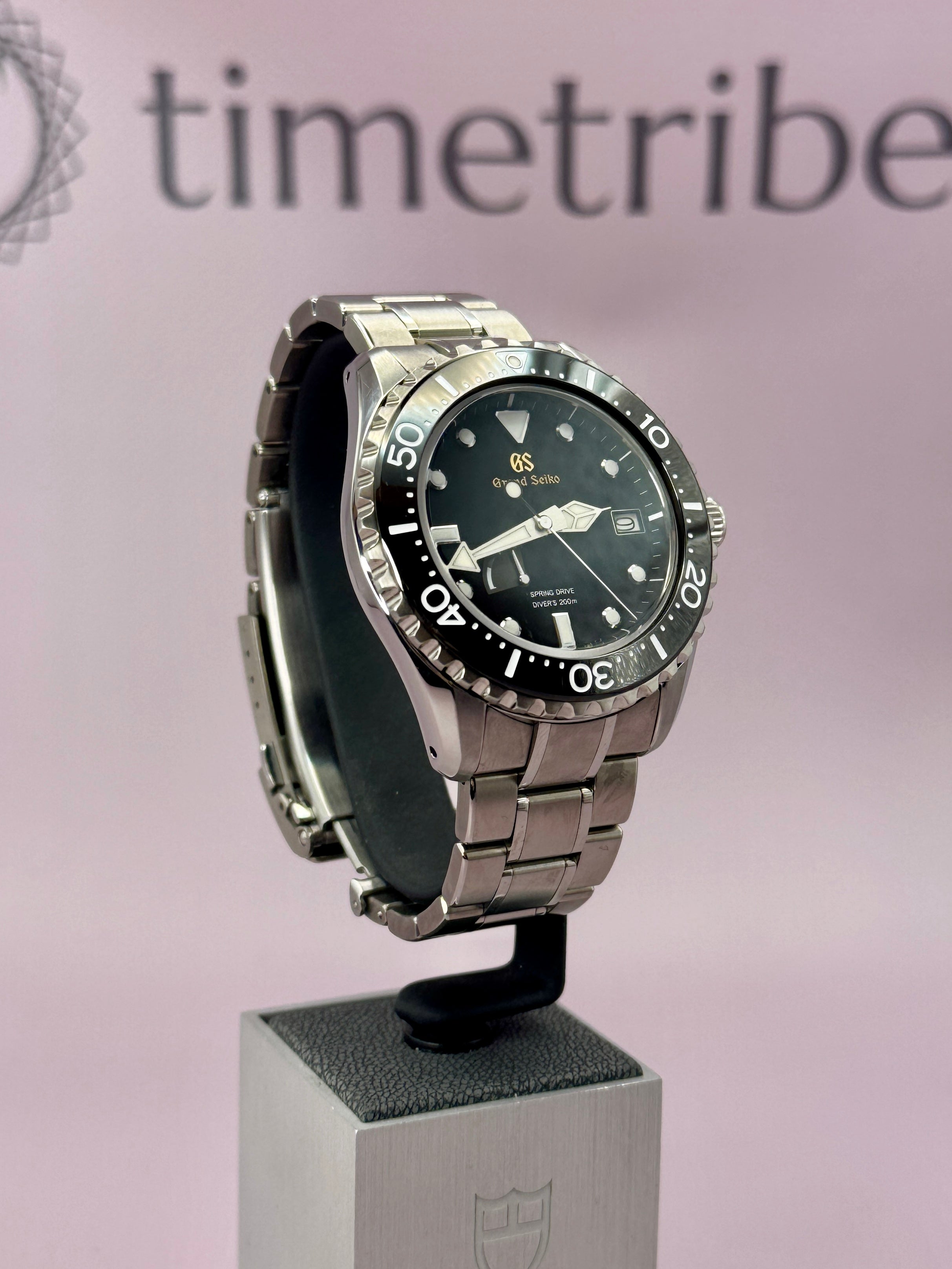 GRAND SEIKO SBGA231 Spring Drive - Titanium - Full Set - PX Welcome - RARE! - TimeTribe