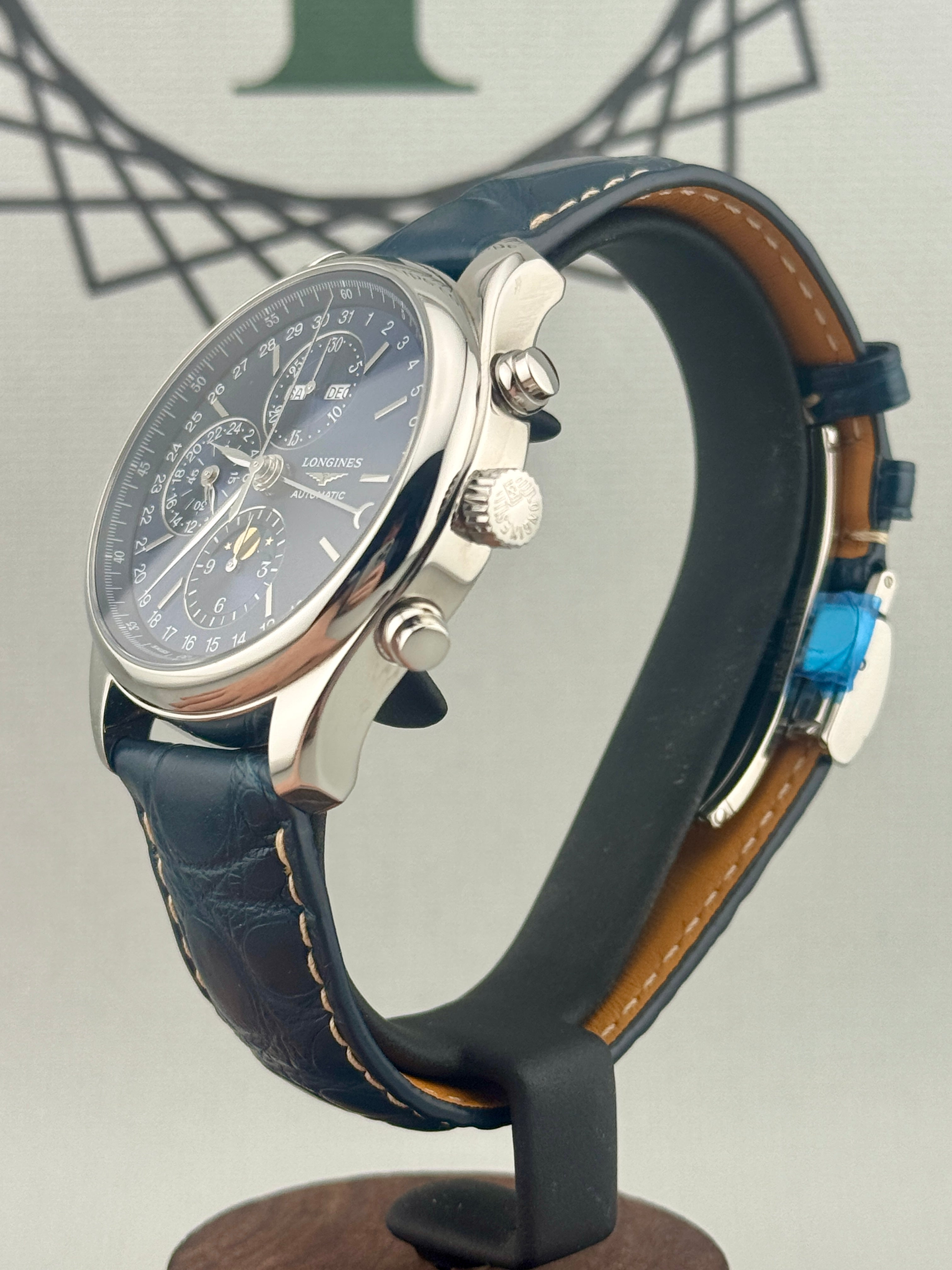 2023 Longines Master Collections Chrono 42mm L2.773.4.92.0 Full Set PX Welcome