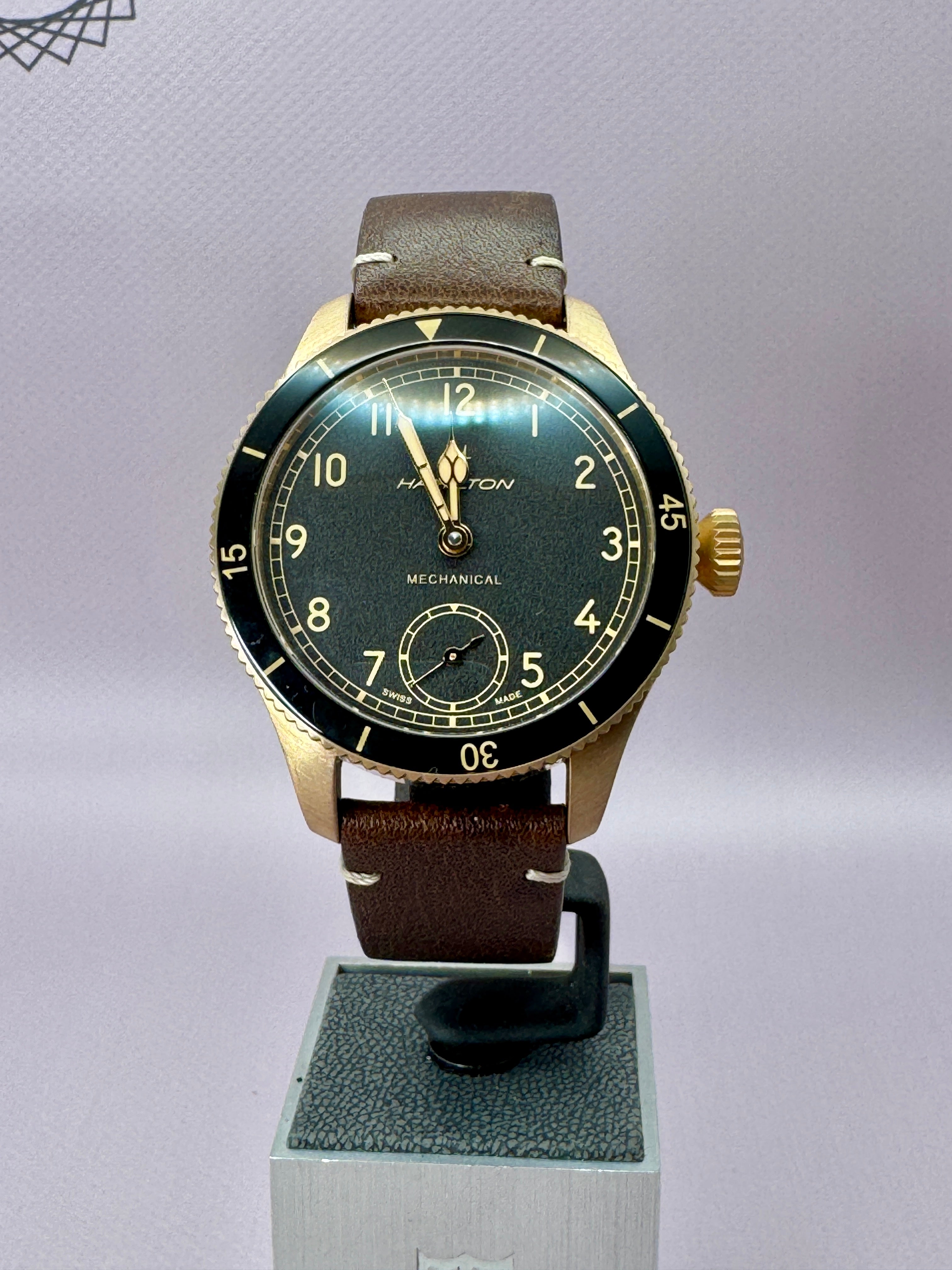 2022 Hamilton Khaki Aviation Pilot Pioneer -H76709530 -43mm -Bronze -Full Set