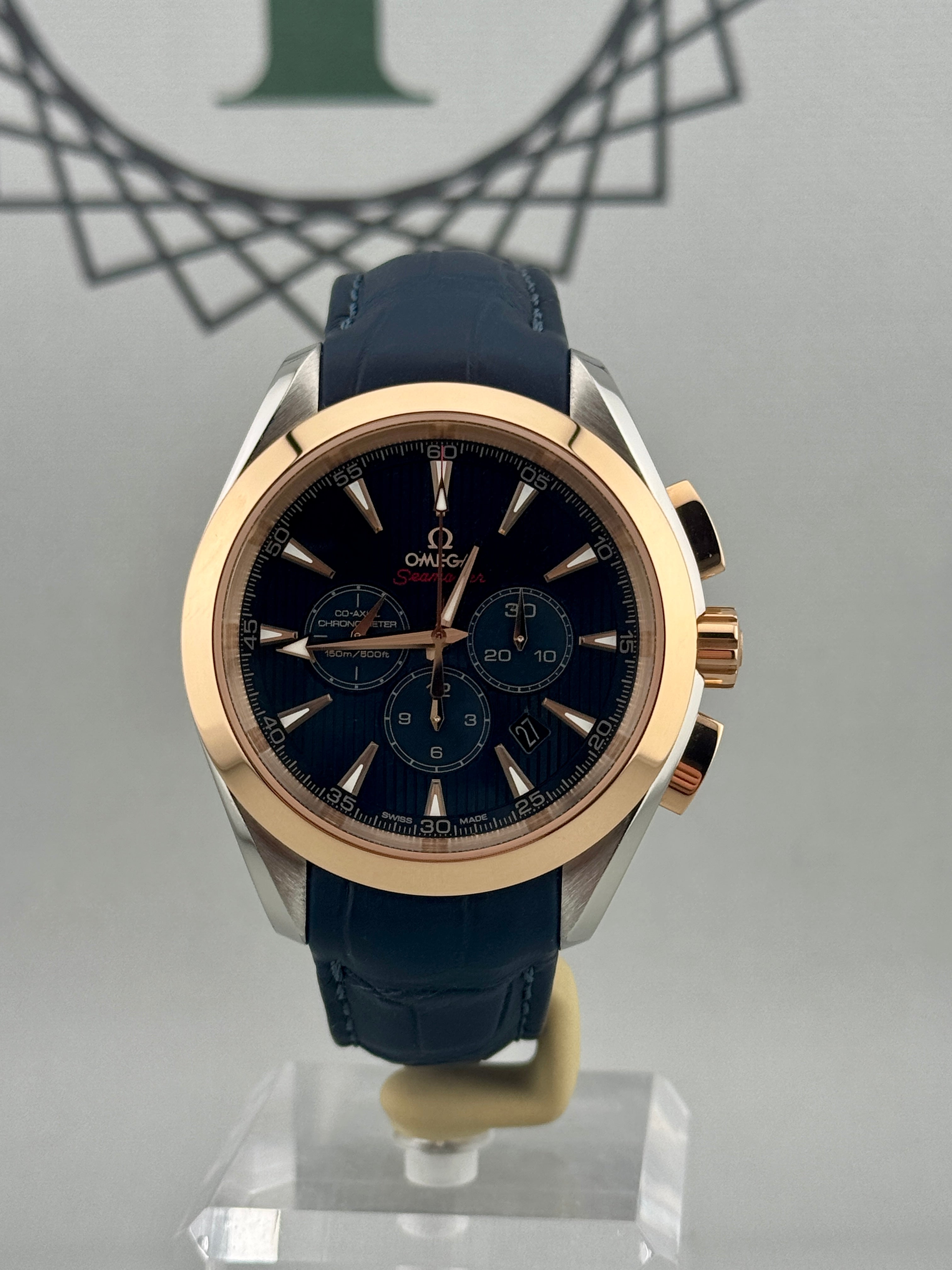 2012 Omega Seamaster Aqua Terra Sedna Gold 522.23.44.50.03.001 44m Full Set PX