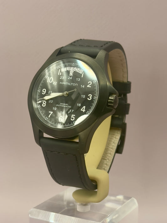 2022 Hamilton Khaki Field King Automatic - H64465733 - 40MM - Full Set Mint
