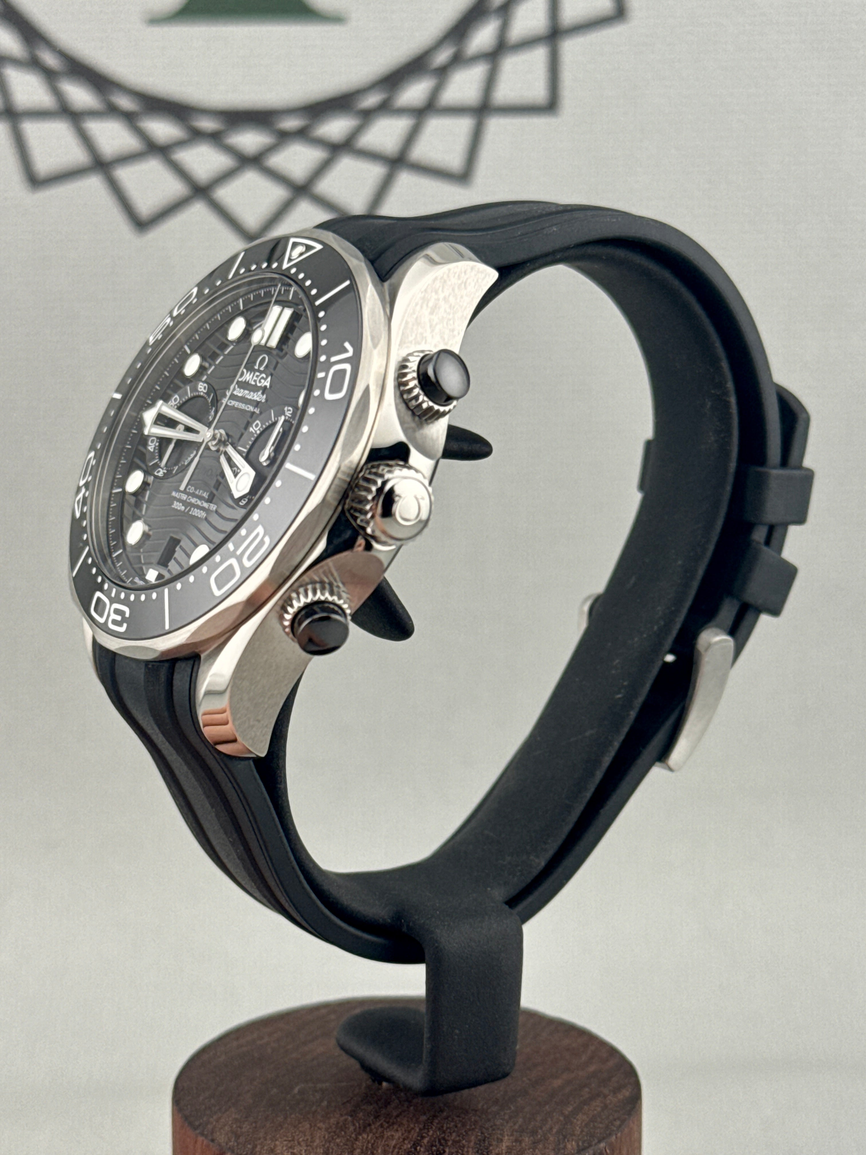 2025 Omega Seamaster 300 Chrono 210.32.44.51.01.001 Full Set PX/Finance