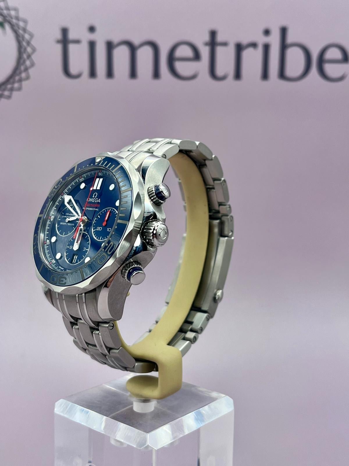 Omega Seamaster 300m Chronograph - 212.30.44.50.03.001 - 44m - Full Set! - TimeTribe