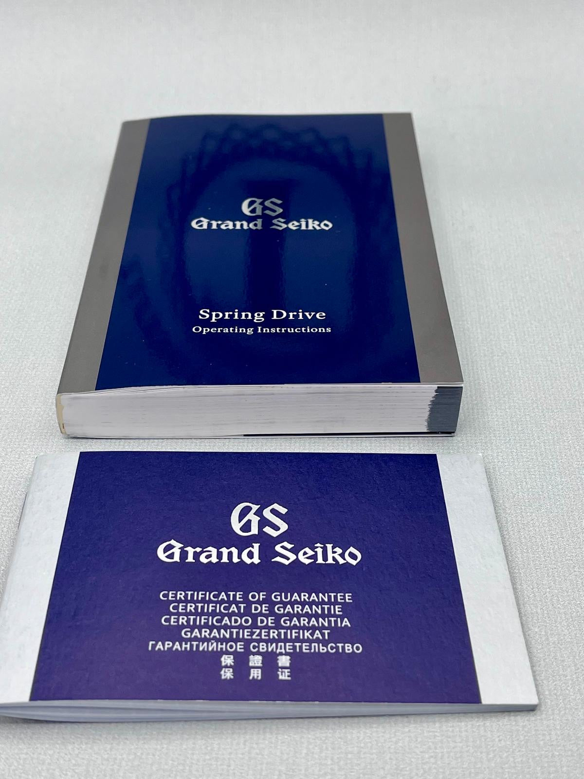 GRAND SEIKO Snowflake SBGA211 40mm Titanium Full Set Immaculate PX Welcome