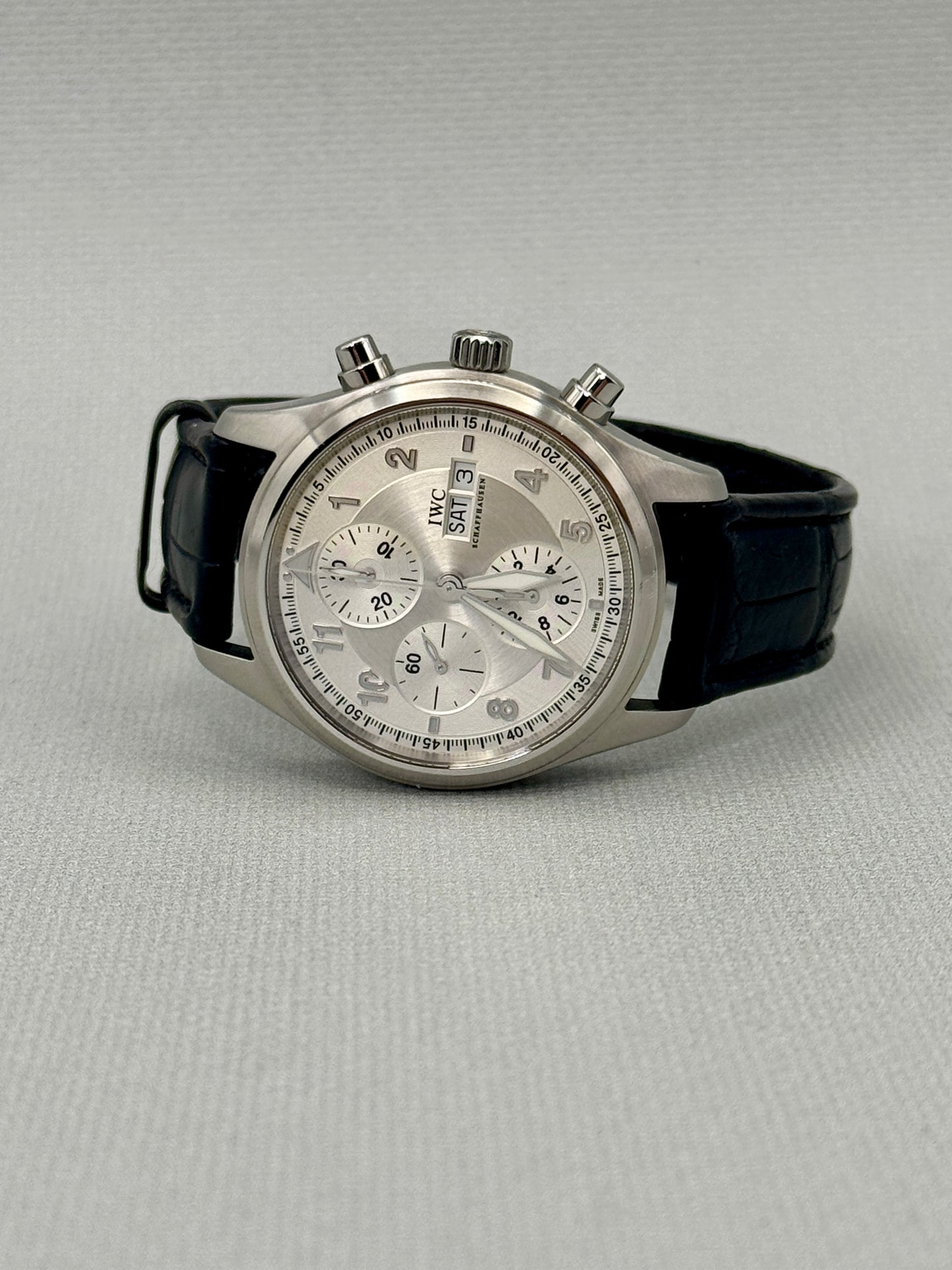 IWC Pilot Spitfire Chrono 42mm IW371702 MINT Full Set & Serviced