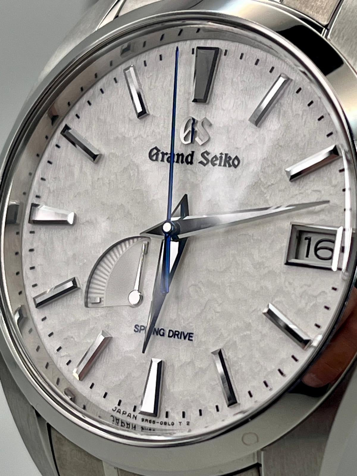 GRAND SEIKO Snowflake SBGA211 40mm Titanium Full Set Immaculate PX Welcome