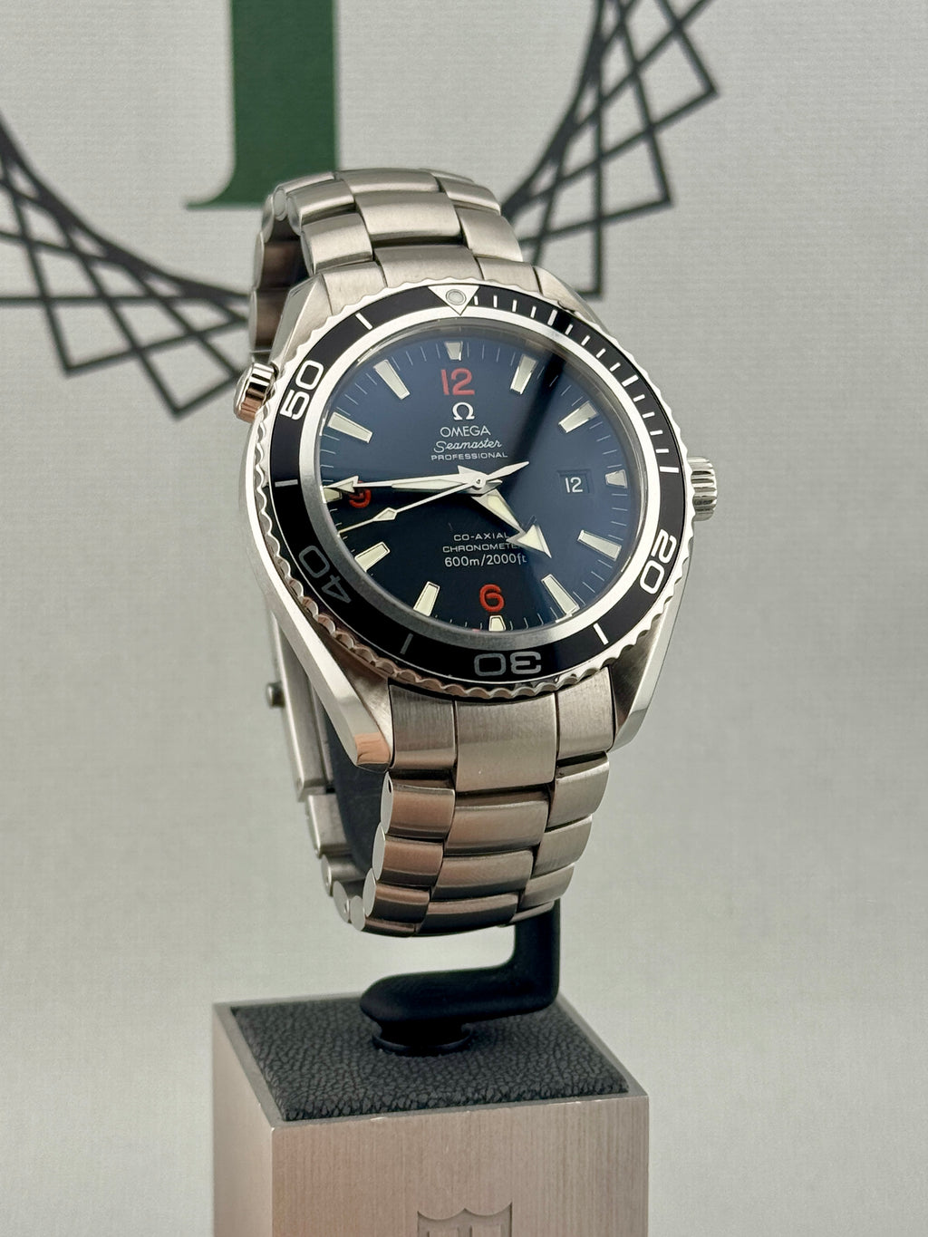 Omega Seamaster Planet Ocean 2200.51 Co Axial 600m Watch Full Set PX/Finance Pos