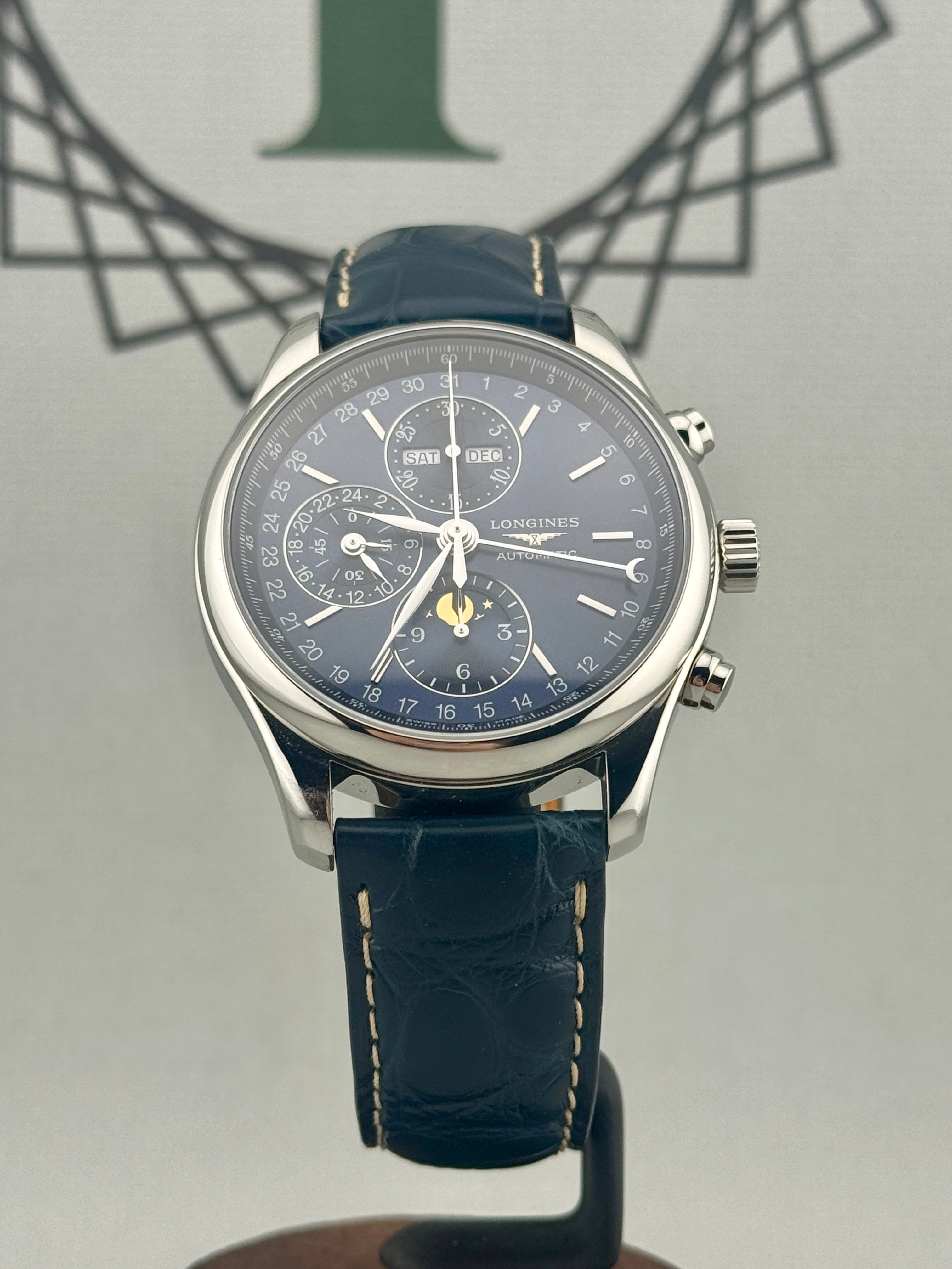 2023 Longines Master Collections Chrono 42mm L2.773.4.92.0 Full Set PX Welcome