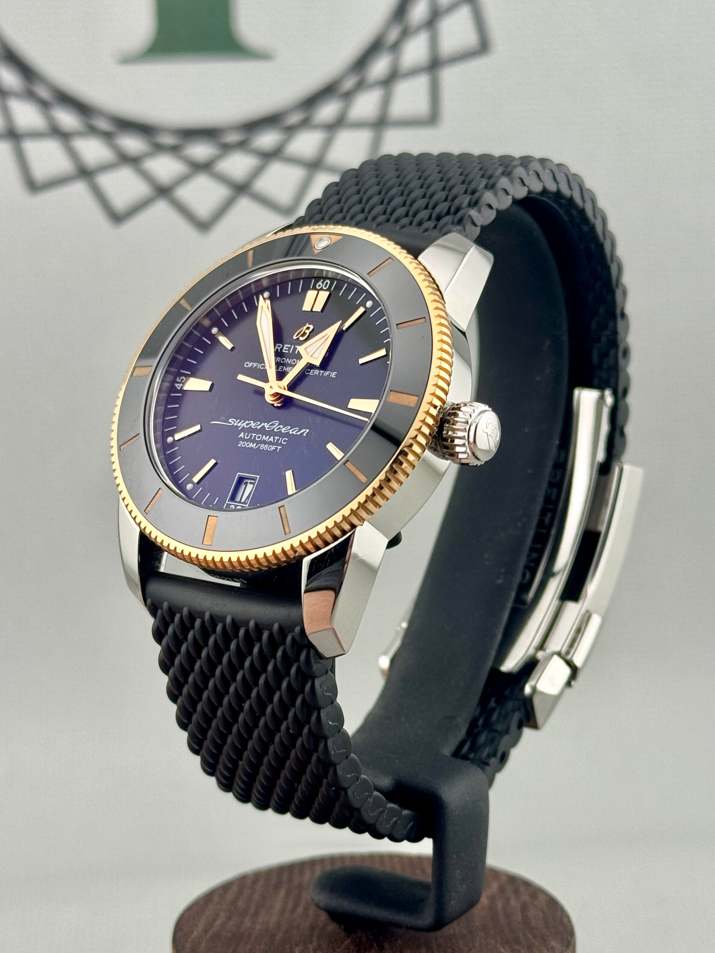 2023 Breitling UB2010 Superocean Heritage II B20 Auto 42mm Steel & Gold