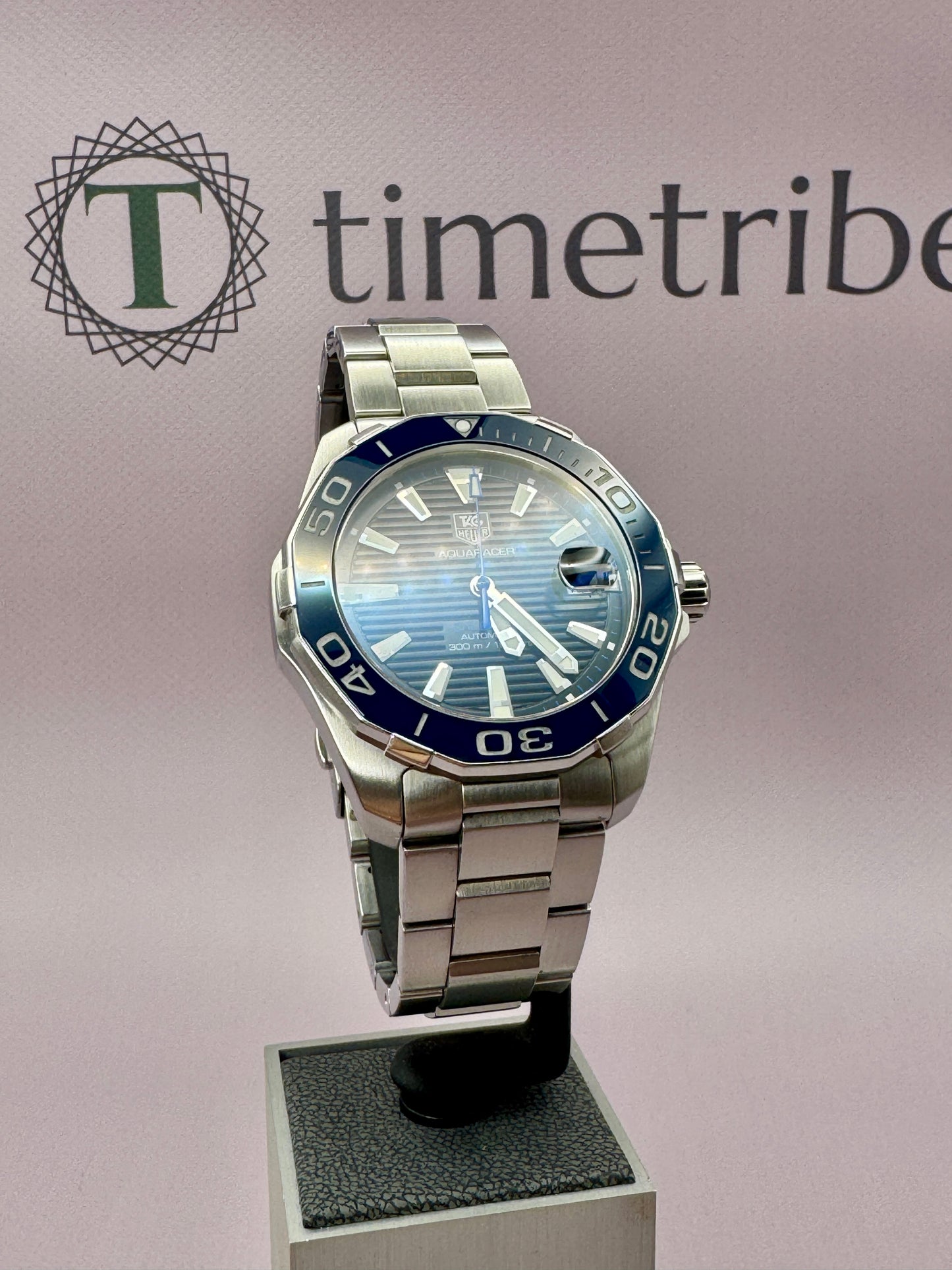 TAG Heuer Aquaracer 300m Auto Calibre 5 - WAY211B - 41mm - 2 x Straps - PX Poss