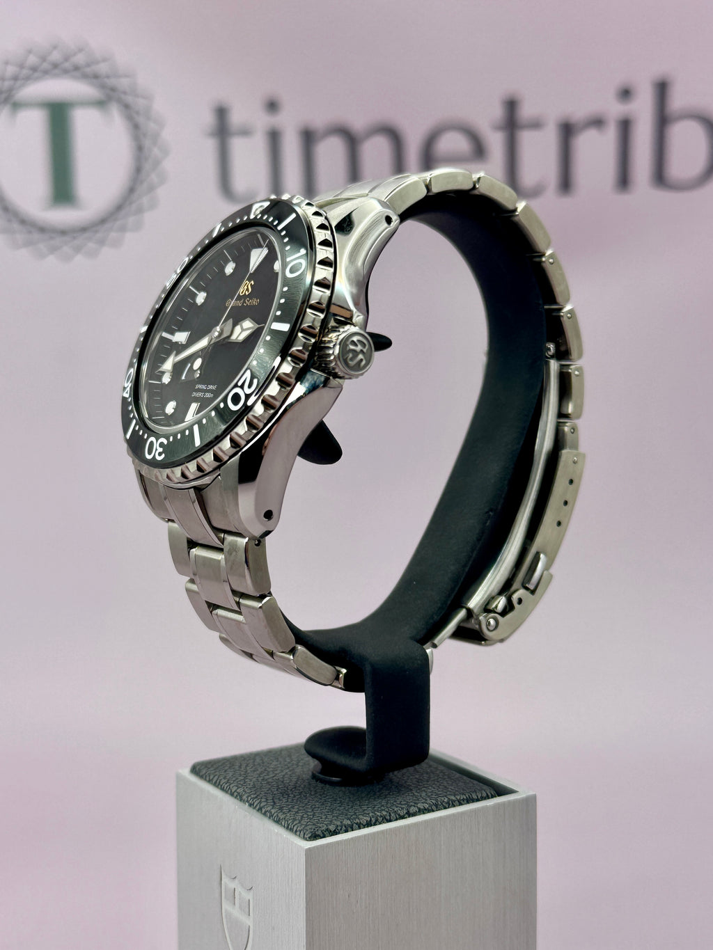 GRAND SEIKO SBGA231 Spring Drive - Titanium - Full Set - PX Welcome - RARE! - TimeTribe