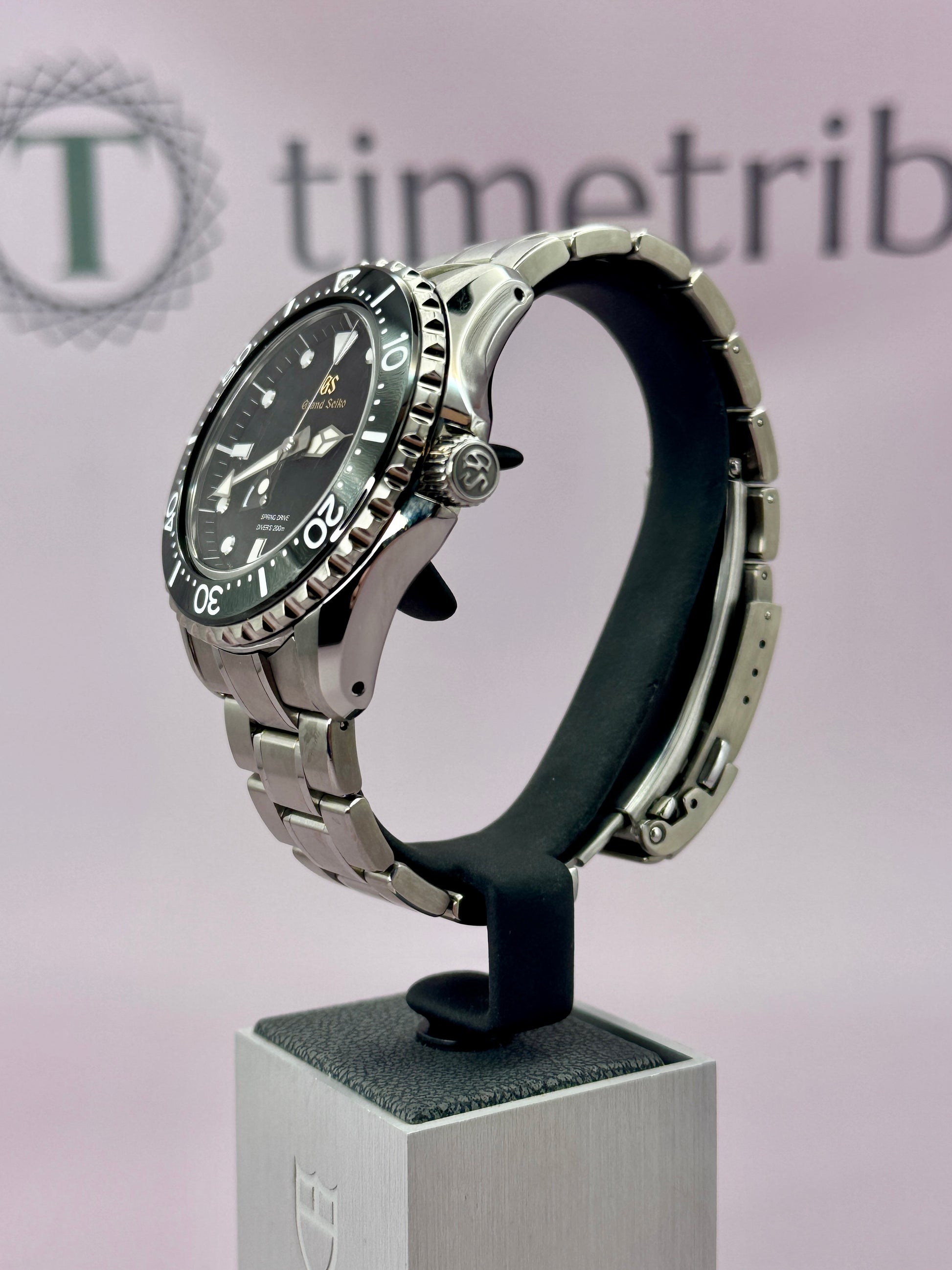 GRAND SEIKO SBGA231 Spring Drive - Titanium - Full Set - PX Welcome - RARE! - TimeTribe