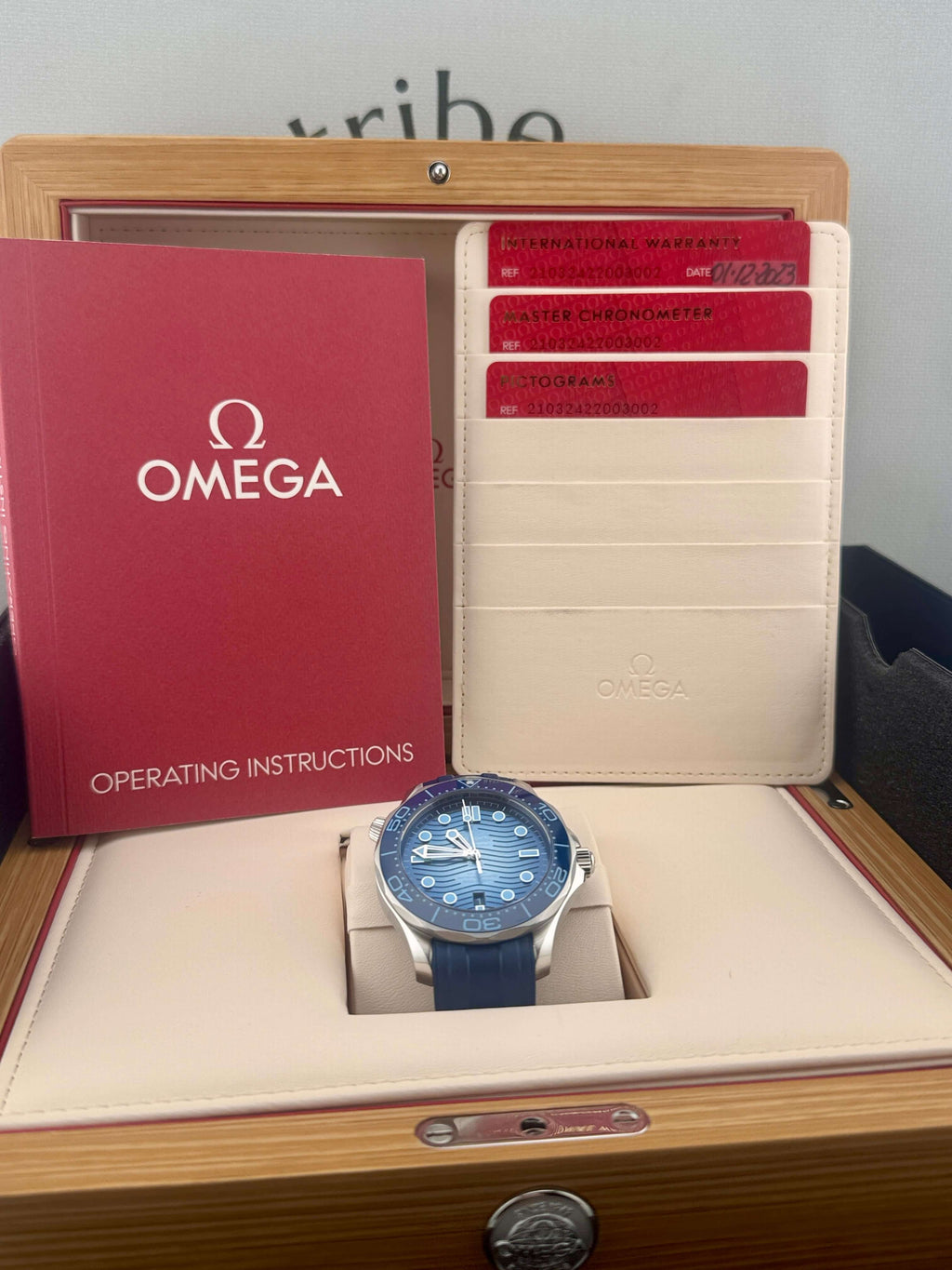 2023 Omega Seamaster 300 Summer Blue 42mm Full Set PX/Finance