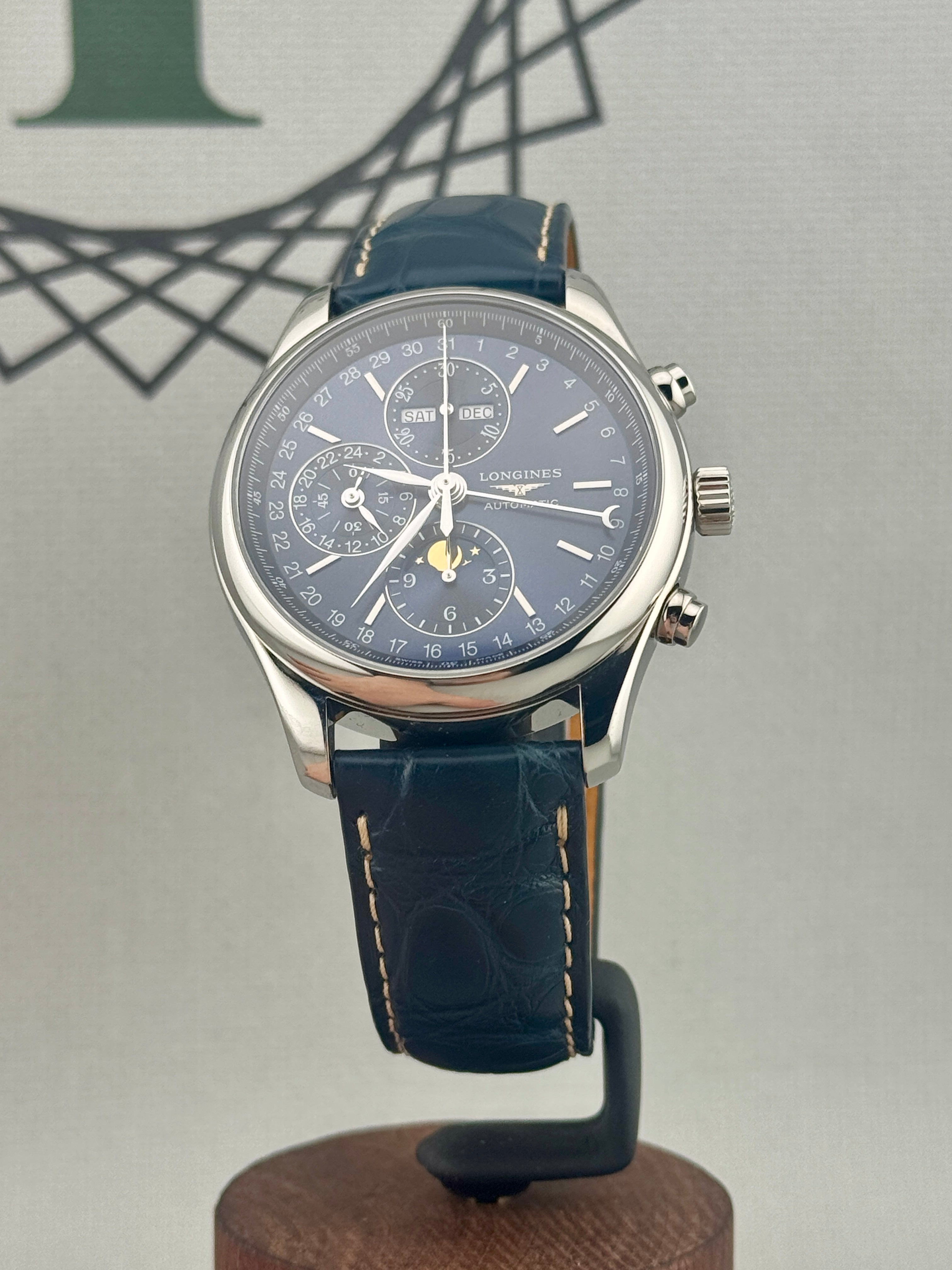 2023 Longines Master Collections Chrono 42mm L2.773.4.92.0 Full Set PX Welcome