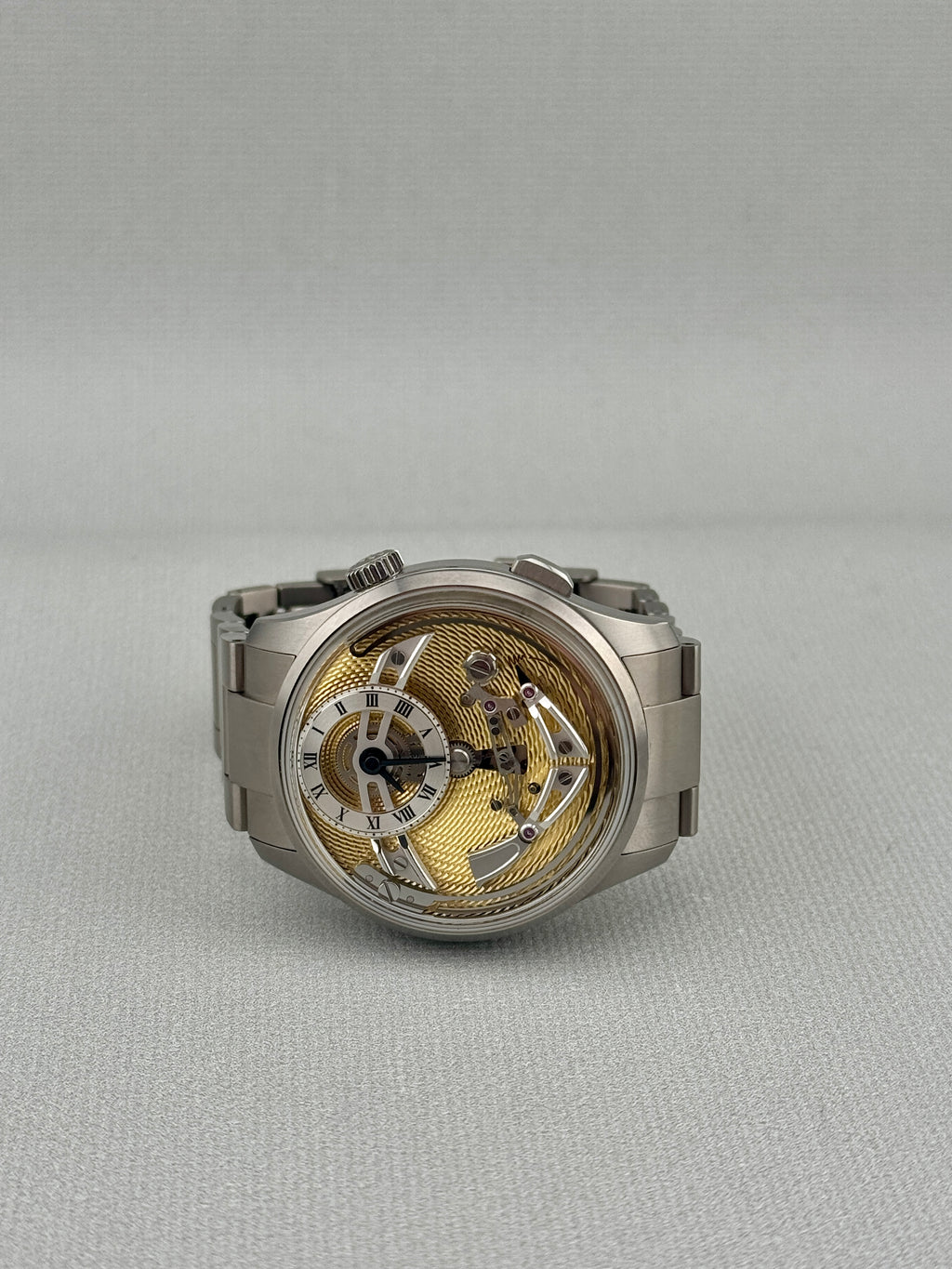 2026 Christopher Ward C1 Bel Canto Oro 41mm Full Set + Extra OEM Strap PX Poss