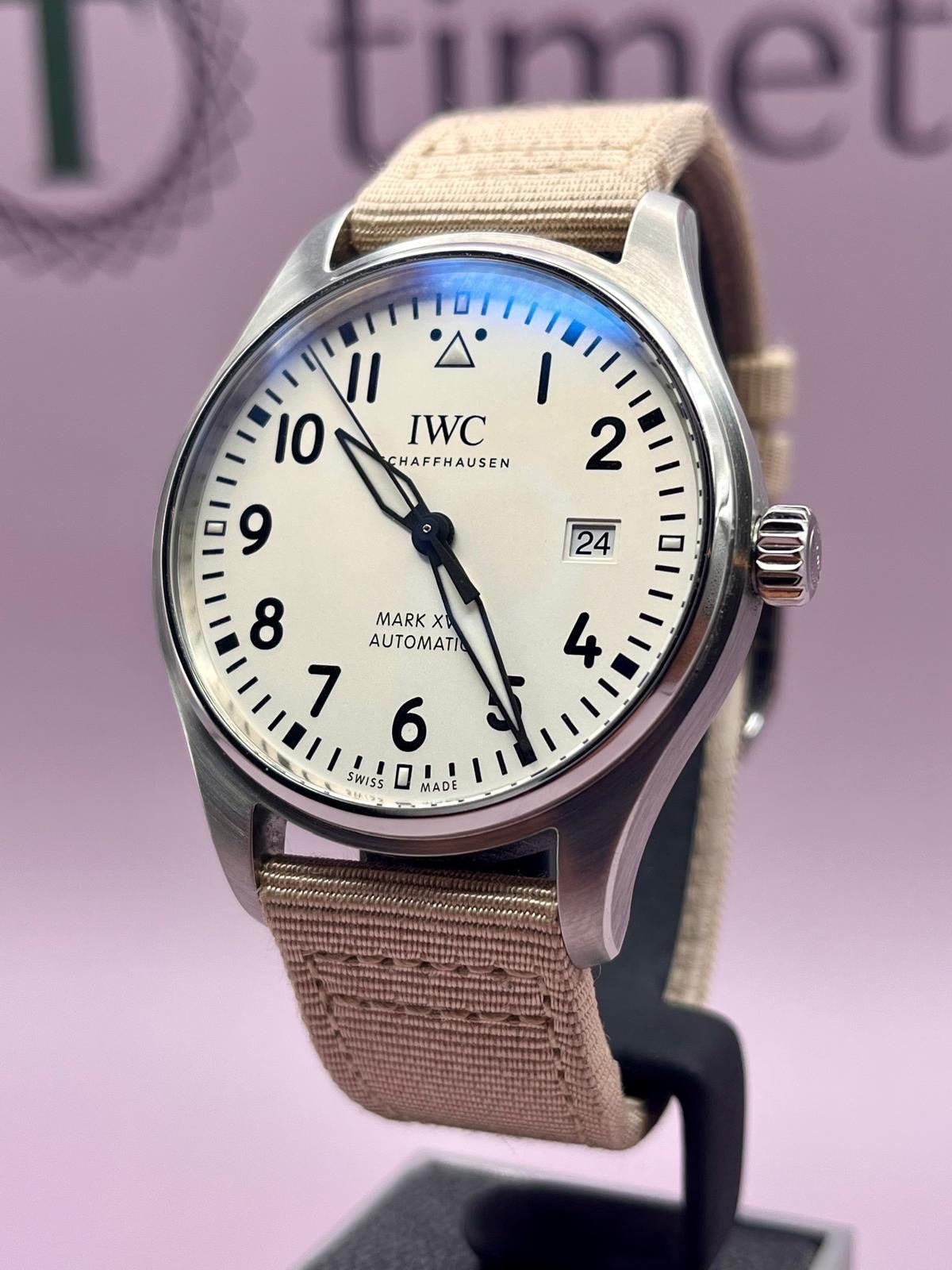 IWC Pilot Mark XVIII - 40mm - White Dial - IWC327002 - Full Set - TimeTribe
