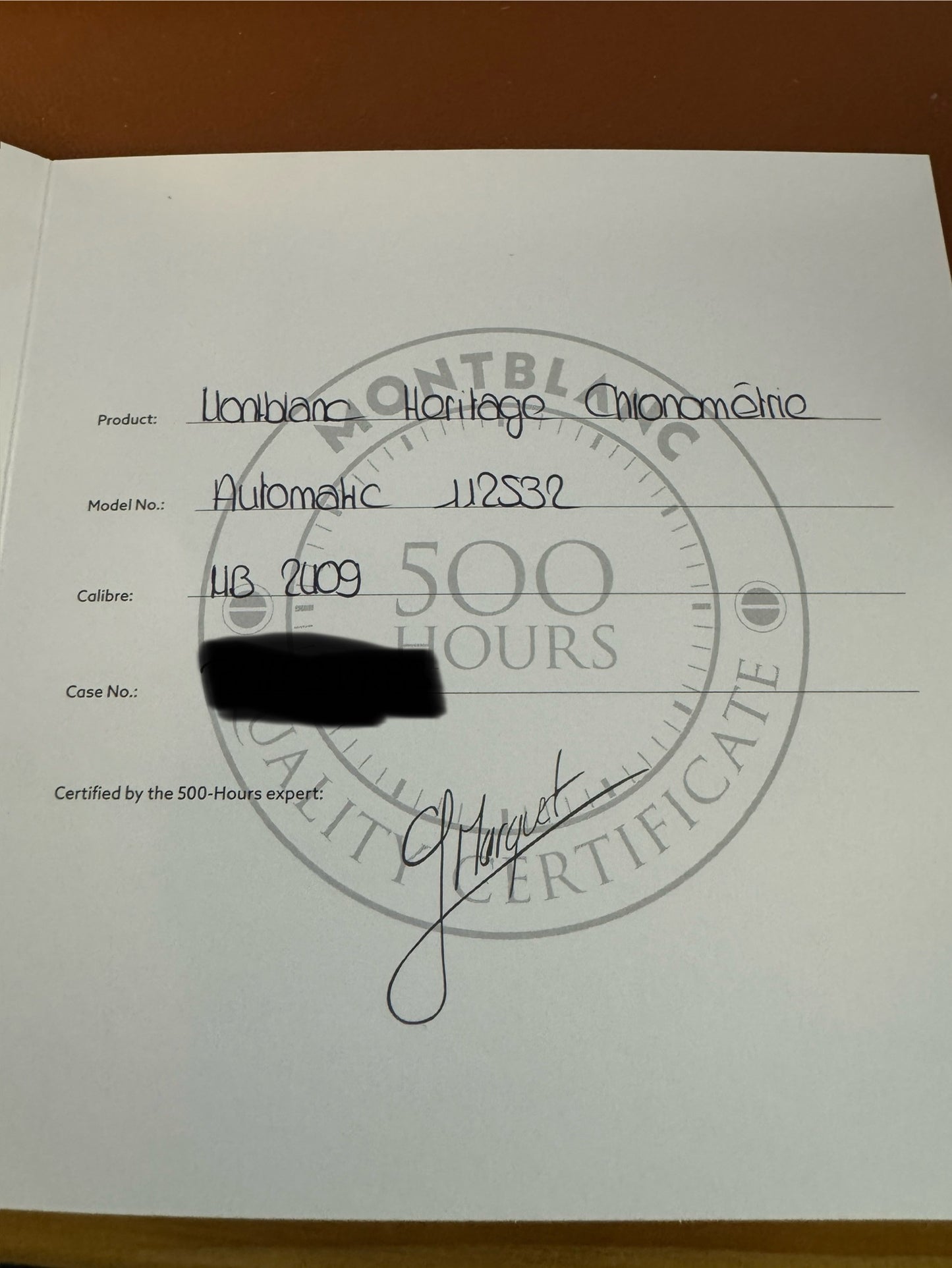 2025 *NEW/UNWORN* Montblanc Heritage Chronometrie Auto - 40MM - MB112532