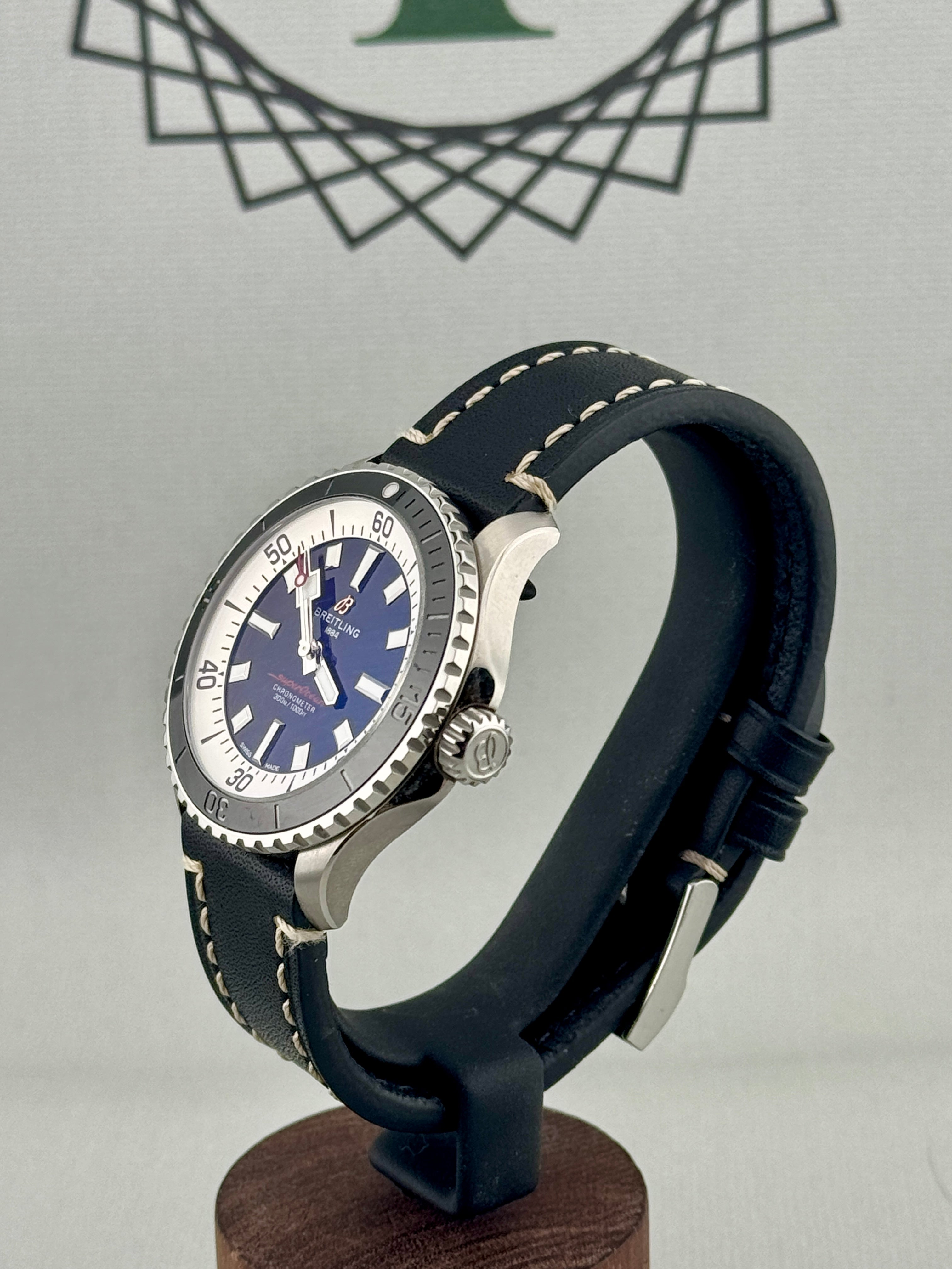 2026 Breitling Super Ocean 42mm A17375 Full Set Warranty to 2030 PX/Finance Pos
