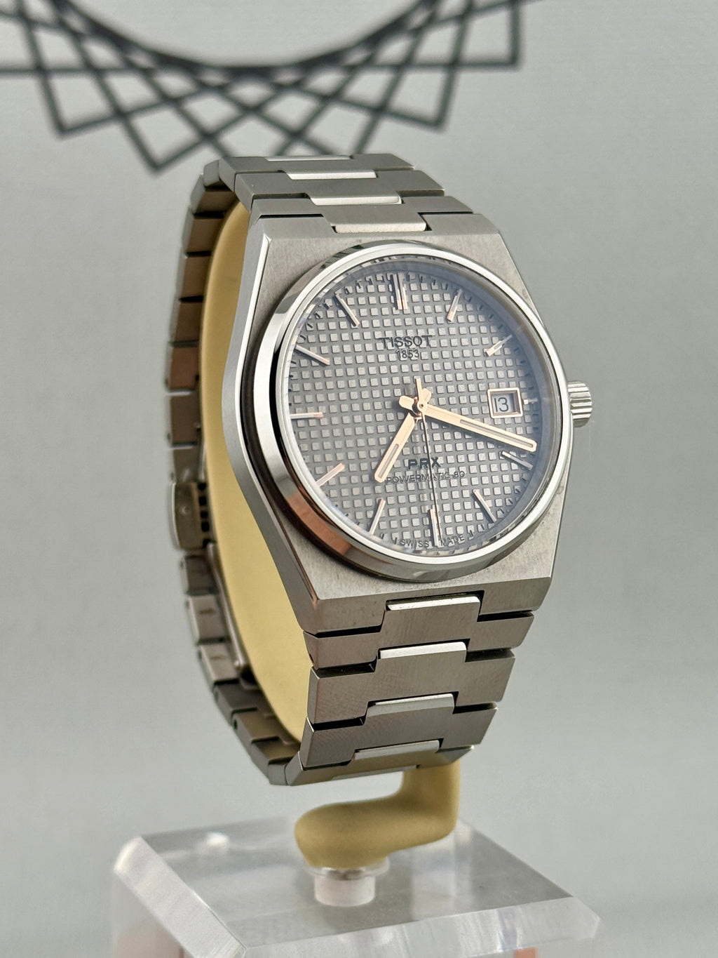 2026 Tissot PRX Auto 38mm Titanium T137.807.44.061.00 Full Set PX/Finance