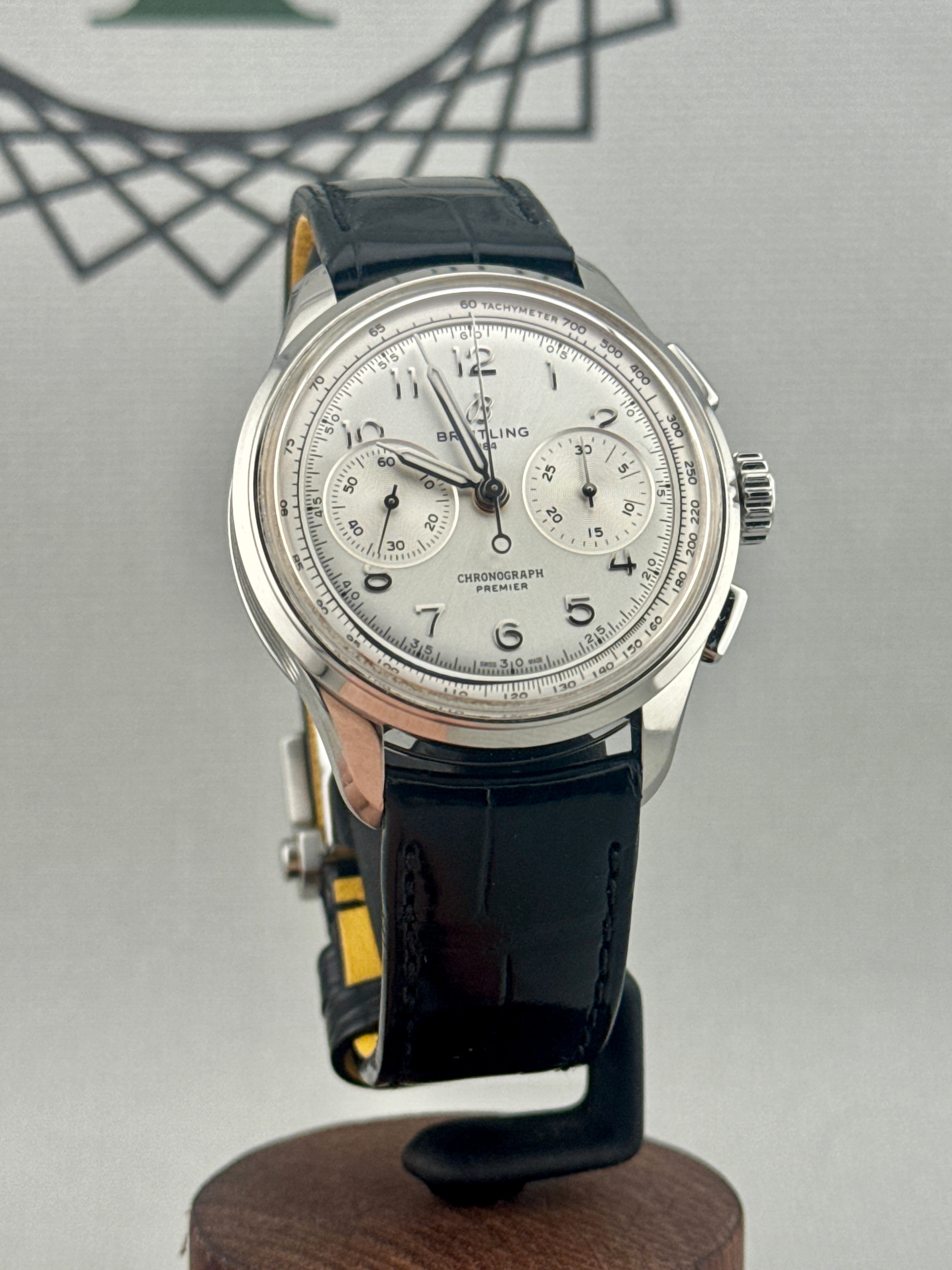 2024 Breitling Premier B09 Chronograph AB0930 40mm Full Set PX/Finance Poss