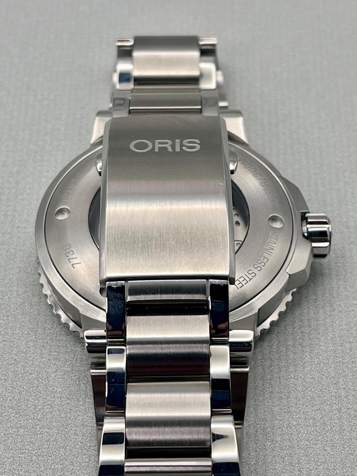 2022 Oris Aquis Automatic - 43.5mm - 01 733 7730 4158 - Full Set - Immaculate