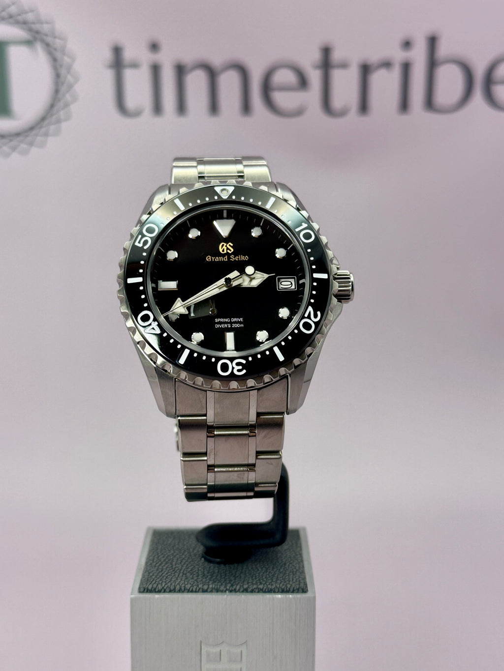 GRAND SEIKO SBGA231 Spring Drive - Titanium - Full Set - PX Welcome - RARE! - TimeTribe