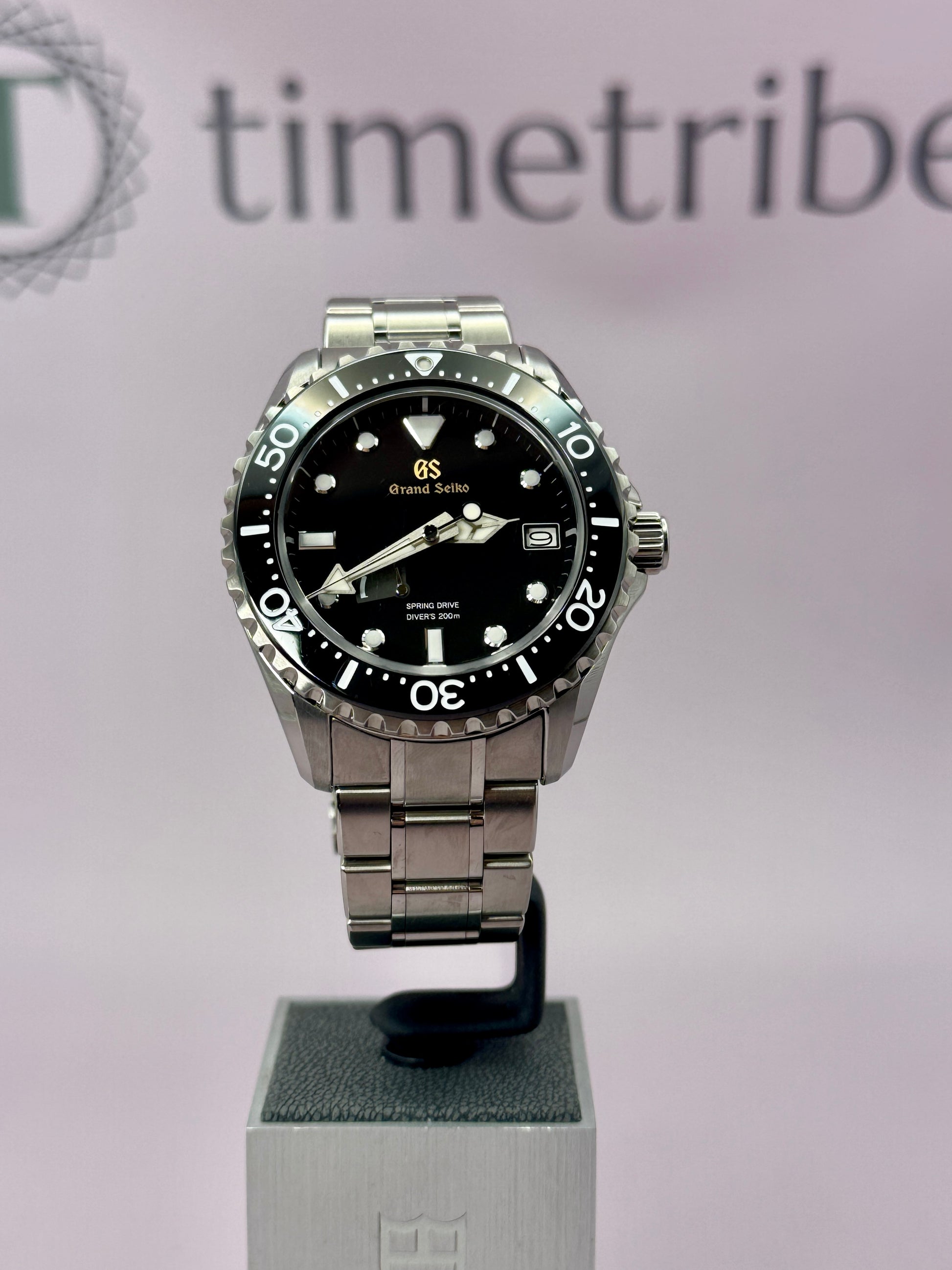 GRAND SEIKO SBGA231 Spring Drive - Titanium - Full Set - PX Welcome - RARE! - TimeTribe