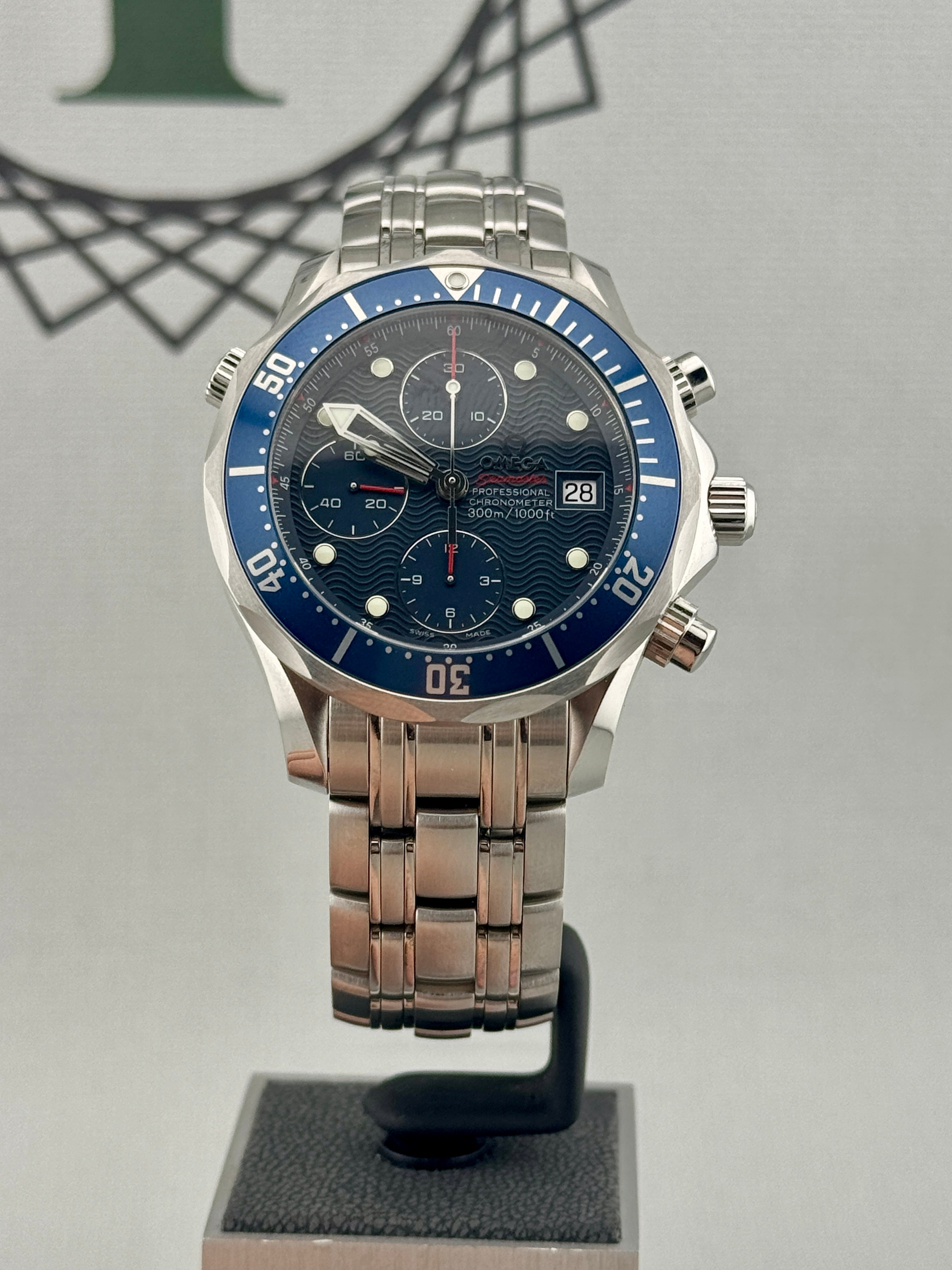 OMEGA Seamaster 300m Automatic Chrono 2225.80 Full Set Part X/Finance Poss