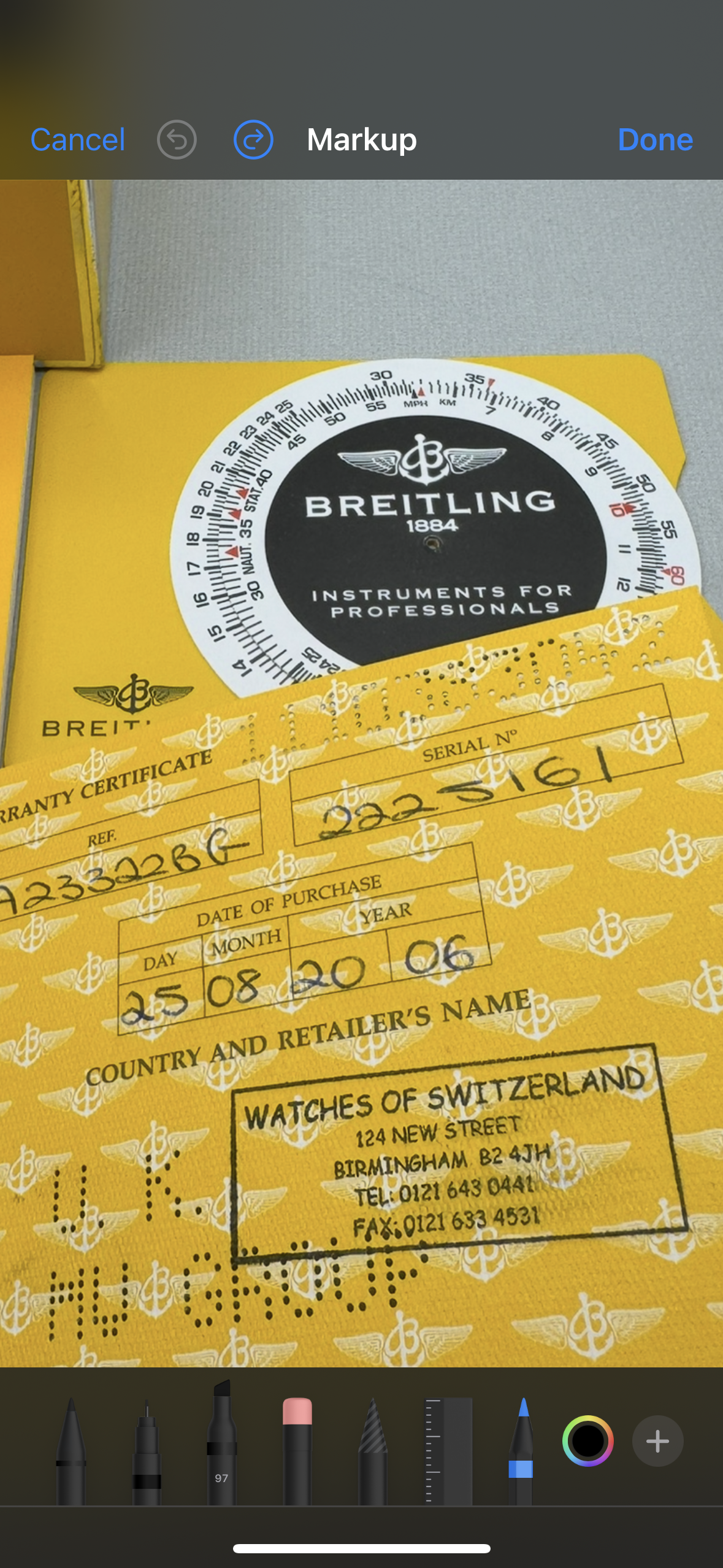 Breitling Navitimer Chrono 42mm A23322 Immaculate Full Set PX Welcome