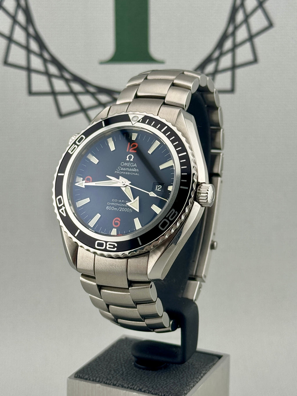 Omega Seamaster Planet Ocean 2200.51 Co Axial 600m Watch Full Set PX/Finance Pos