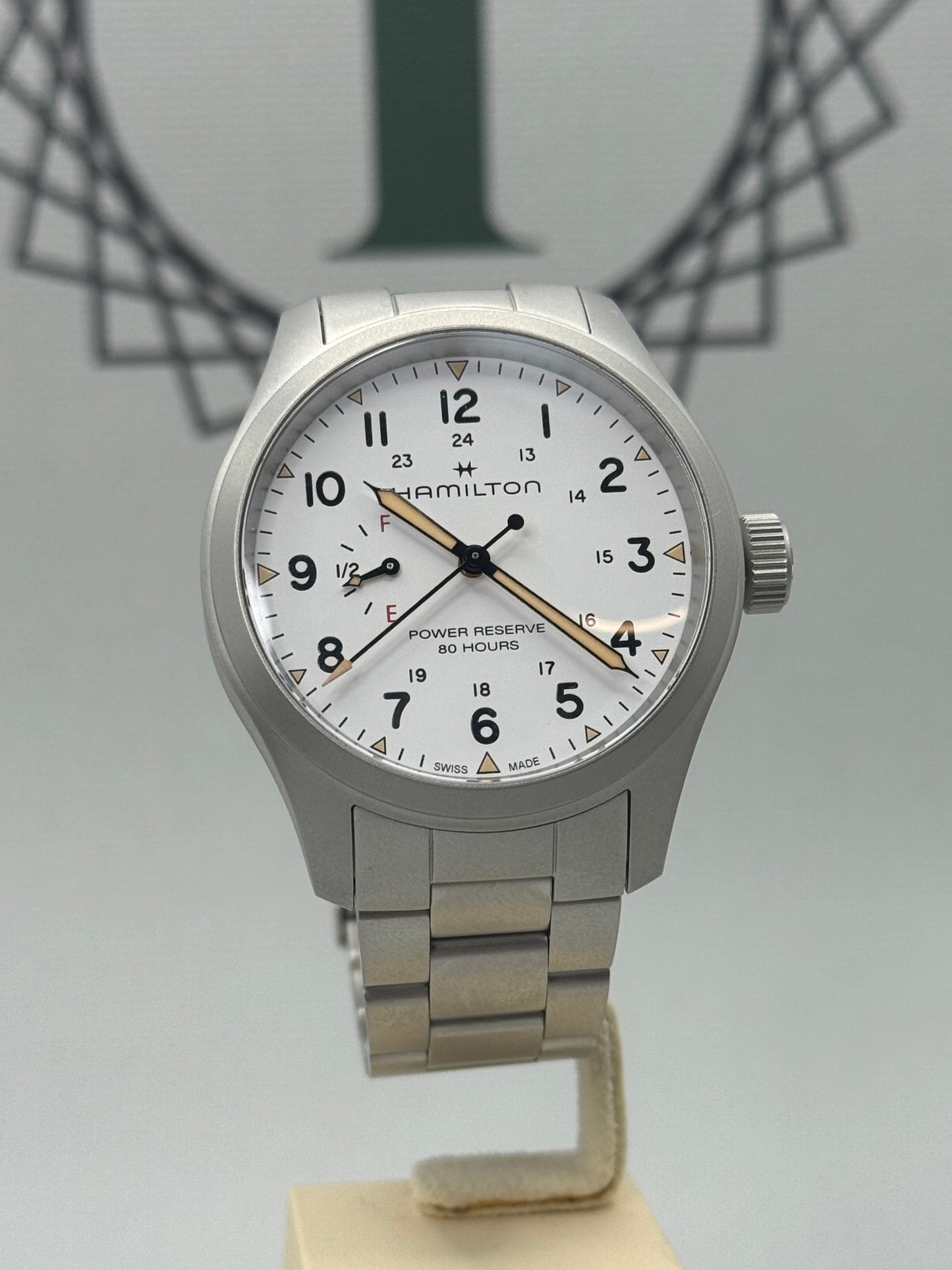 2025 Hamilton Khaki Field Power Reserve Men's Watch - H69509110 - 40mm