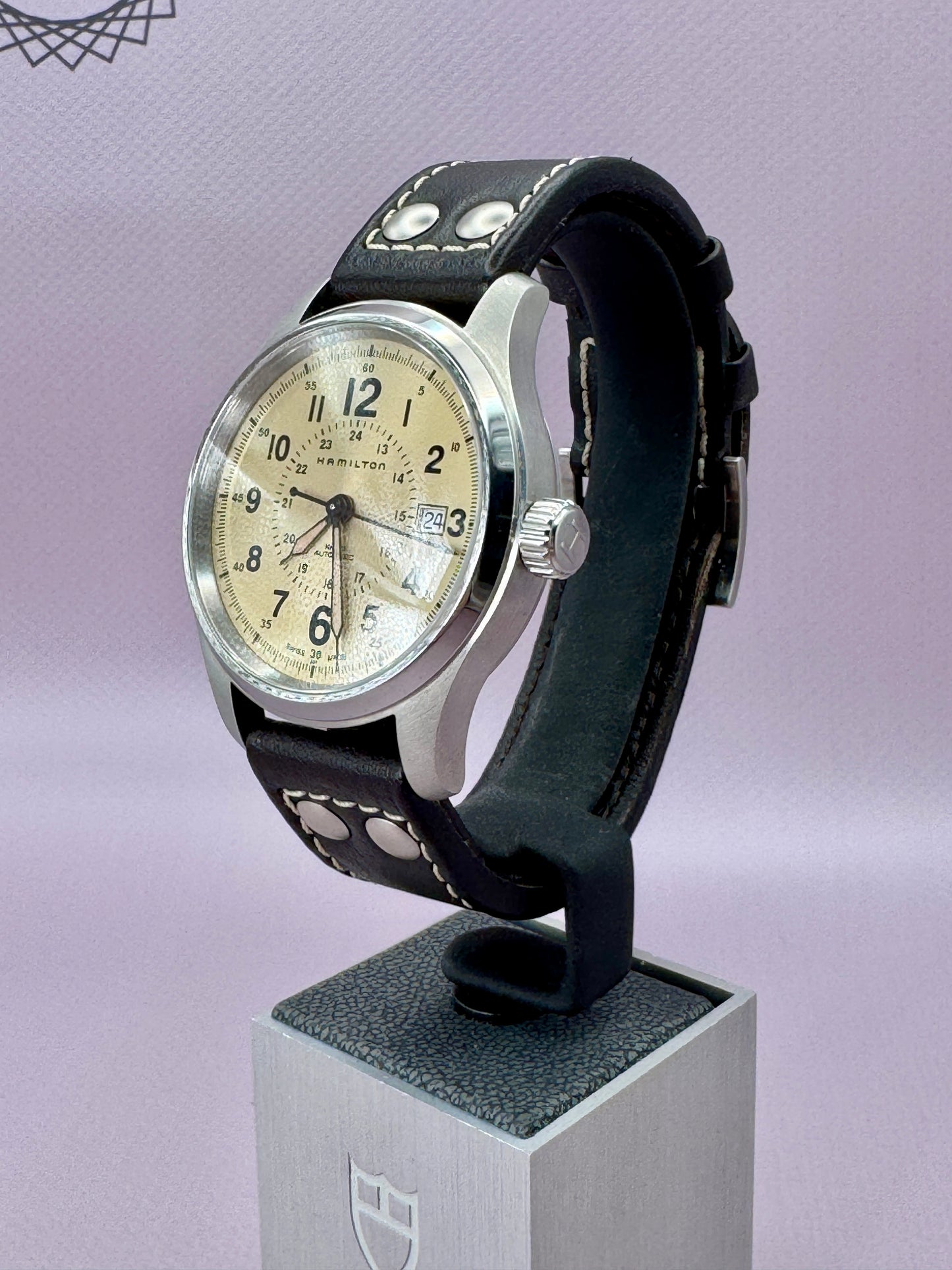 2022 Hamilton Khaki Field Automatic Champagne Dial -H703050 -40mm -Full Set