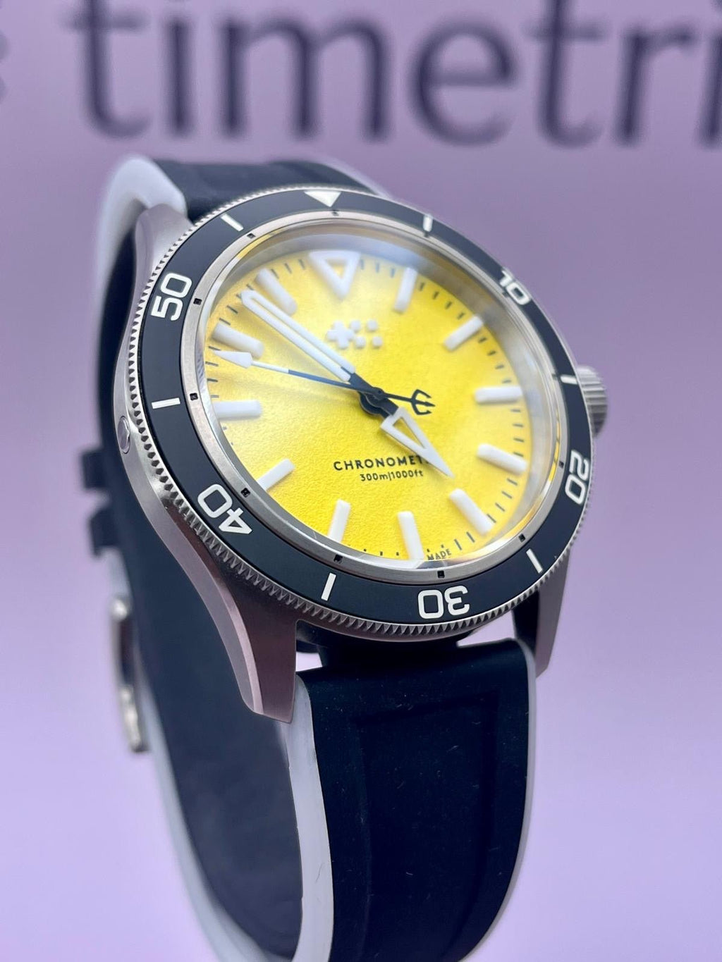 2025 Christopher Ward C60 Trident Lumiere Blue - 41mm - Titanium - Full Set - TimeTribe