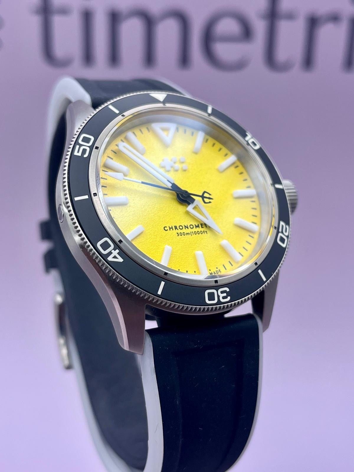 2025 Christopher Ward C60 Trident Lumiere Blue - 41mm - Titanium - Full Set - TimeTribe