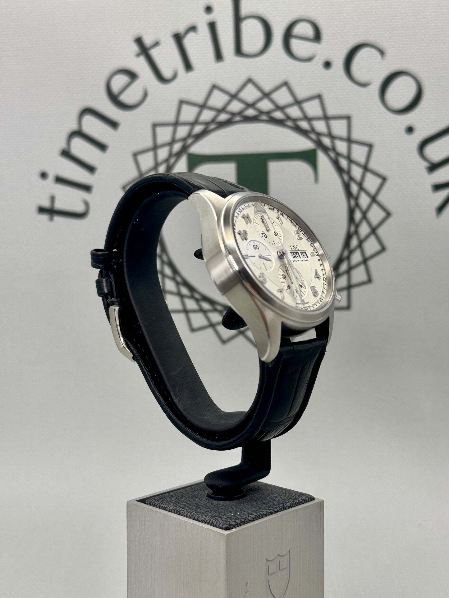 IWC Pilot Spitfire Chrono 42mm IW371702 MINT Full Set & Serviced