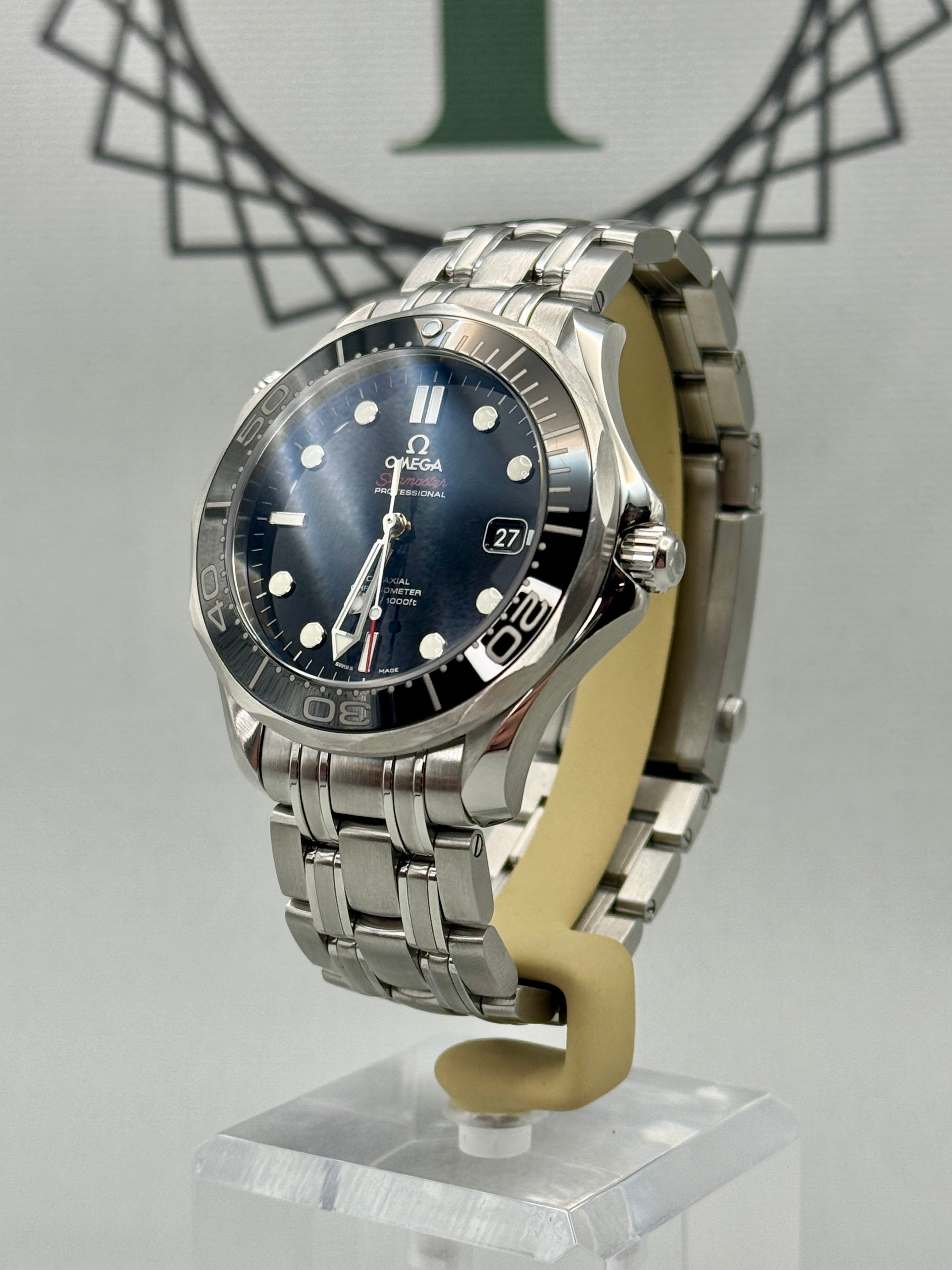2019 OMEGA Seamaster 300 41mm 212.30.41.20.01.003 Full Set PX/Finance Available