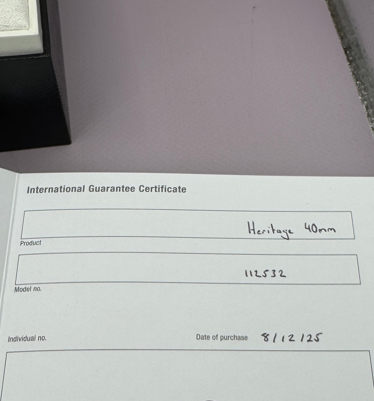 2025 *NEW/UNWORN* Montblanc Heritage Chronometrie Auto - 40MM - MB112532