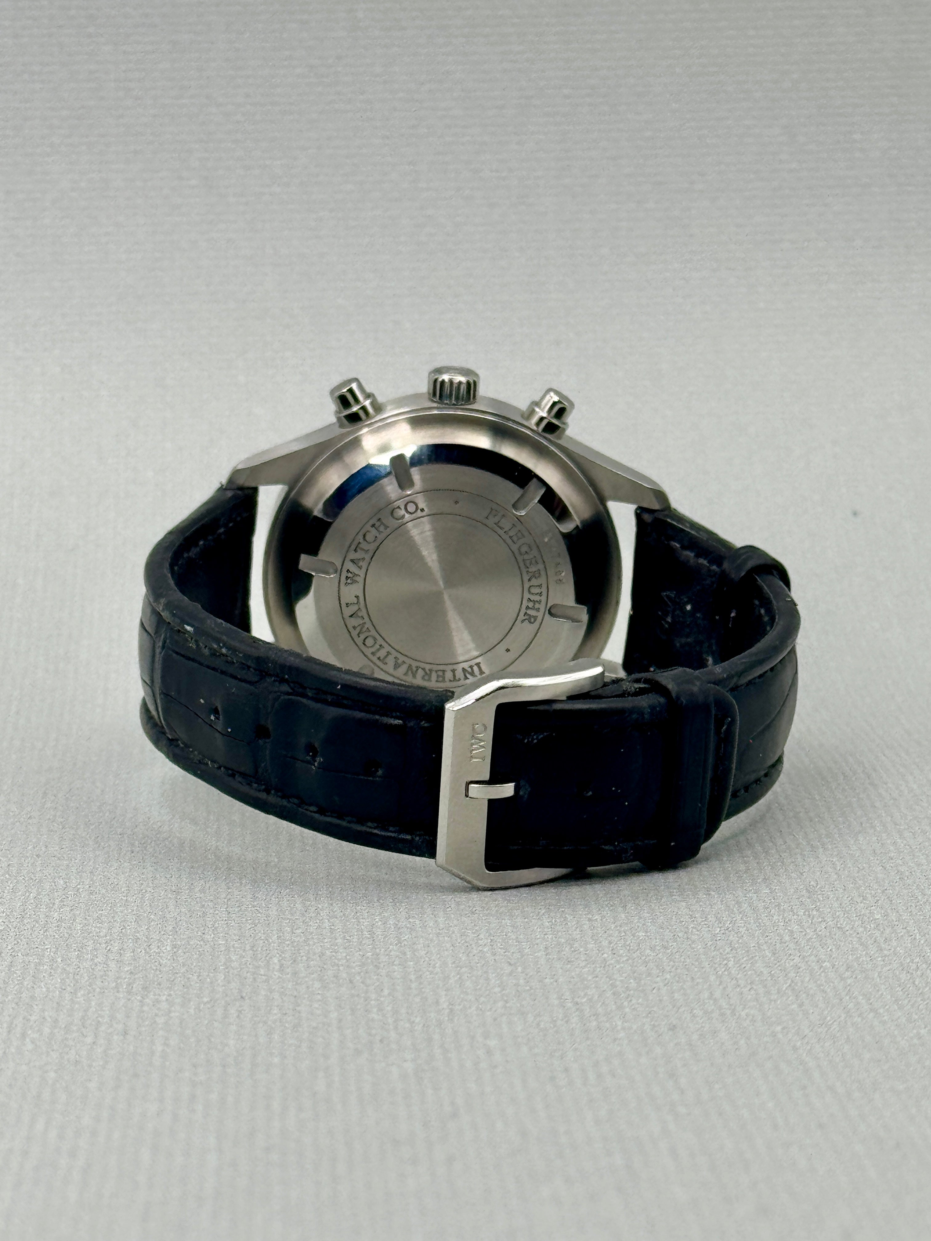 IWC Pilot Spitfire Chrono 42mm IW371702 MINT Full Set & Serviced