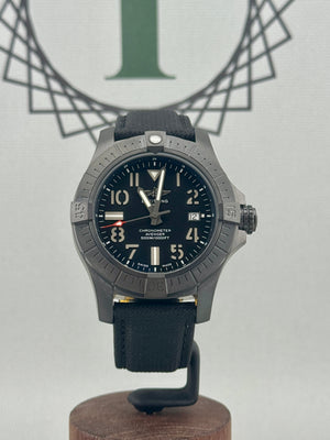 2025 Breitling V17319 Avenger SeaWolf Night Mission 45mm Full Set PX Welcome