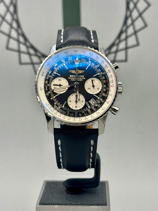 Breitling Navitimer Chrono 42mm A23322 Immaculate Full Set PX Welcome