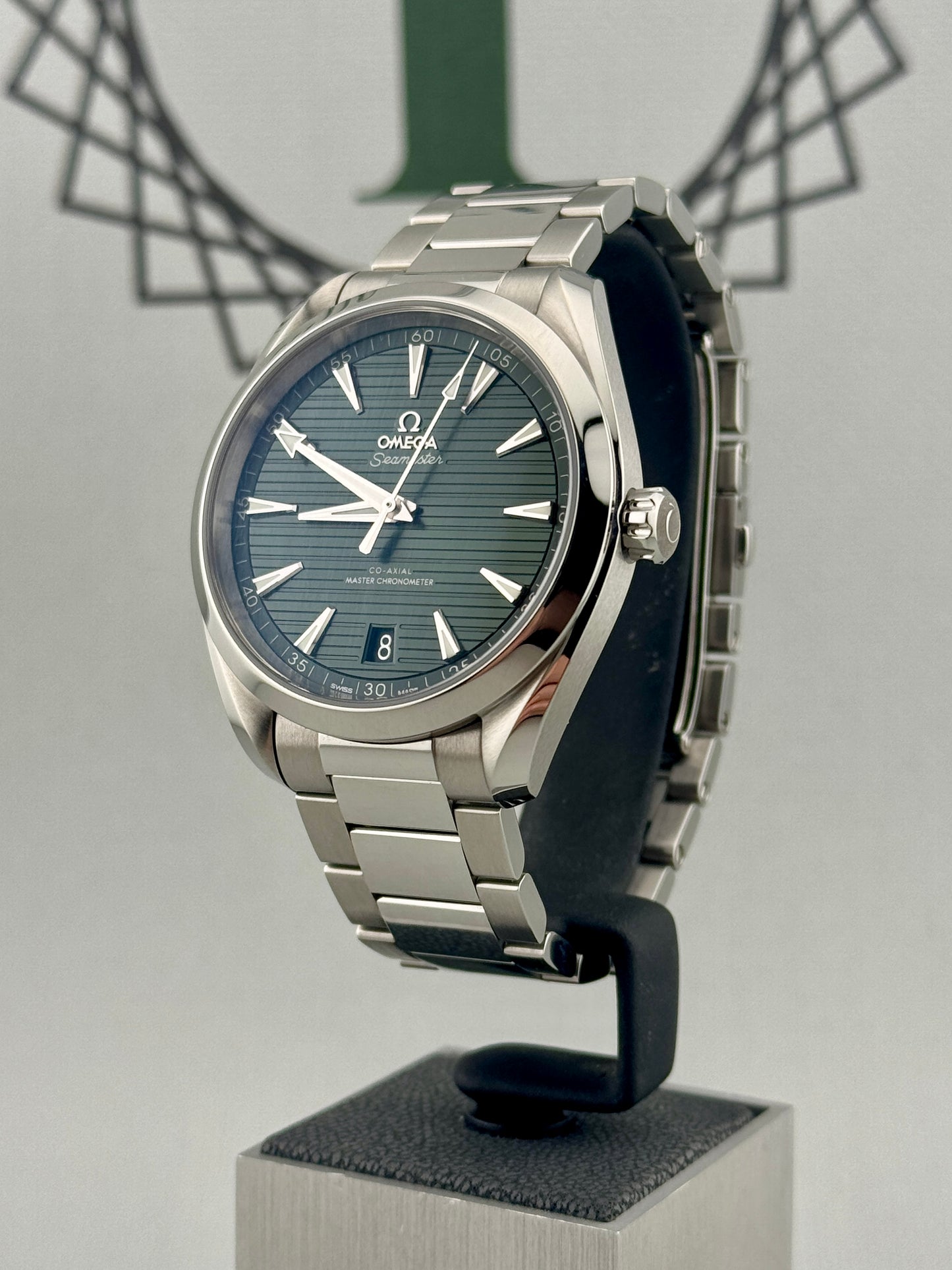 2022 Omega SeaMaster AquaTerra Green Dial 41mm 220.10.41.21.10.001 Auto PX Poss