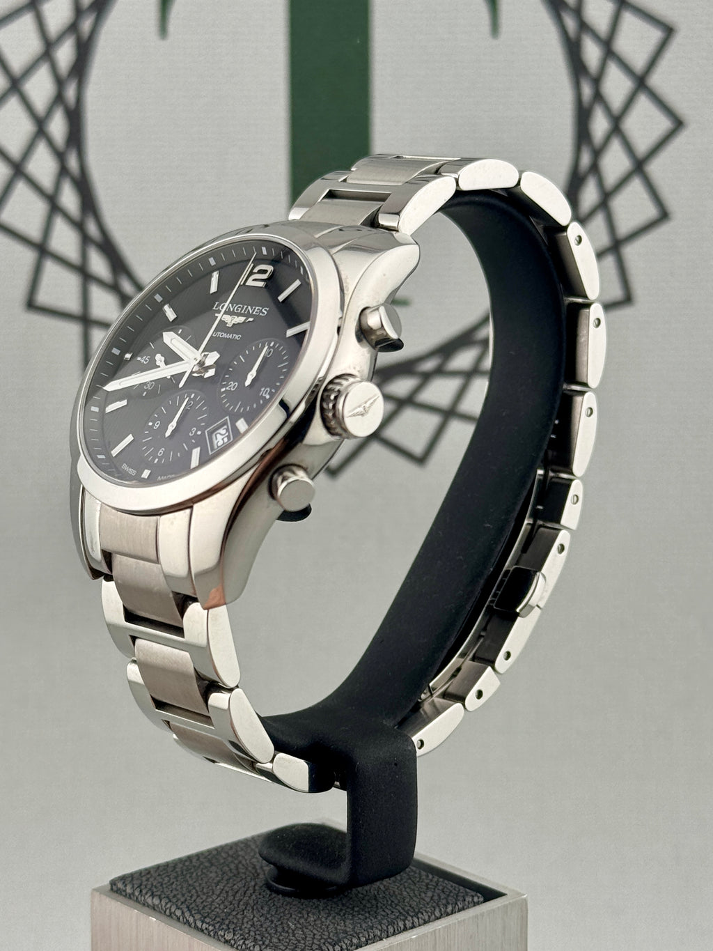 2018 Longines Conquest Chrono 41mm L2.786.4.56.6 Full Set PX Welcome