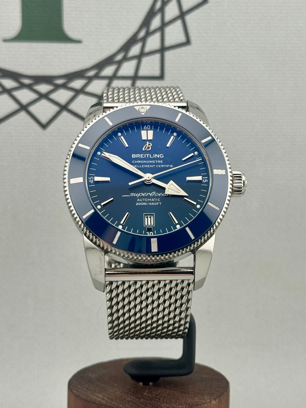 2019 Breitling Superocean Heritage B20 AB2020 46mm Full Set Part X/Finance Poss
