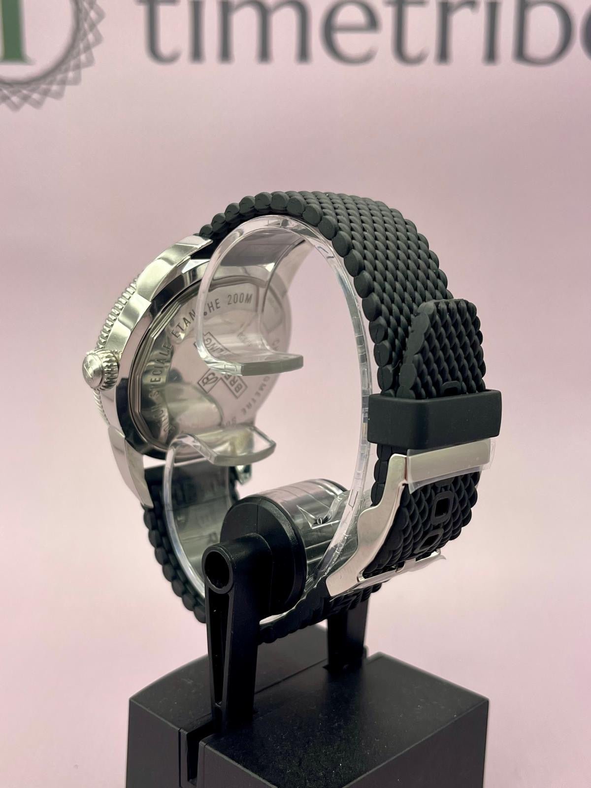 Breitling Superocean Men's Black Watch Automatic - A17320 - 44m - Full Set - TimeTribe