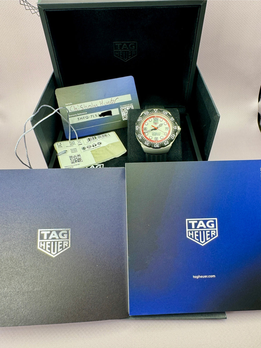 2025 *UNWORN* Tag Heuer Solargraph Formula 1 - 38MM - WBY111A.FT8106 - Full Set - TimeTribe