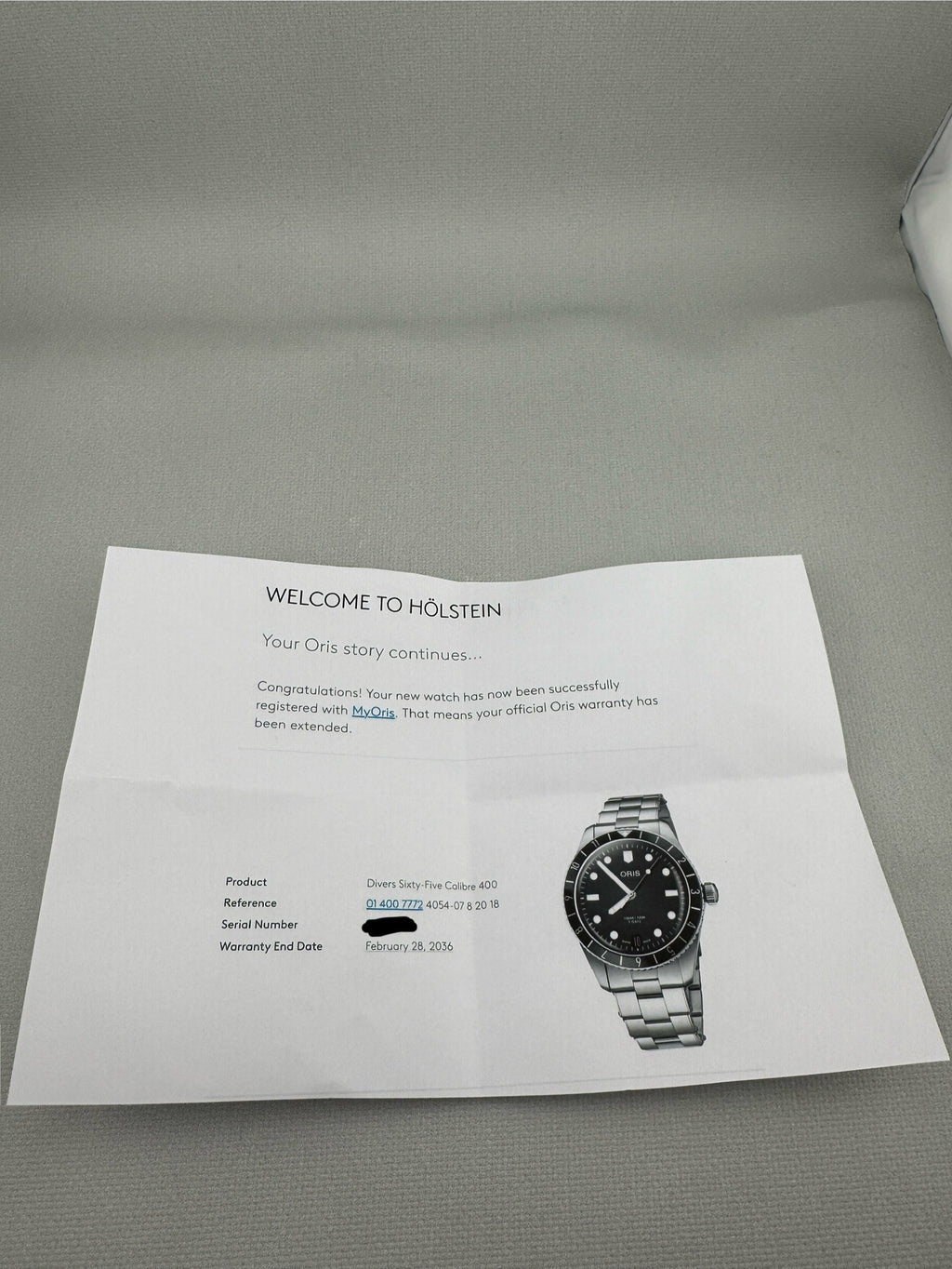 2026 Oris Divers 65 40mm 01 400 7772 4054 Full Set 10yr Warranty Finance/PX Poss