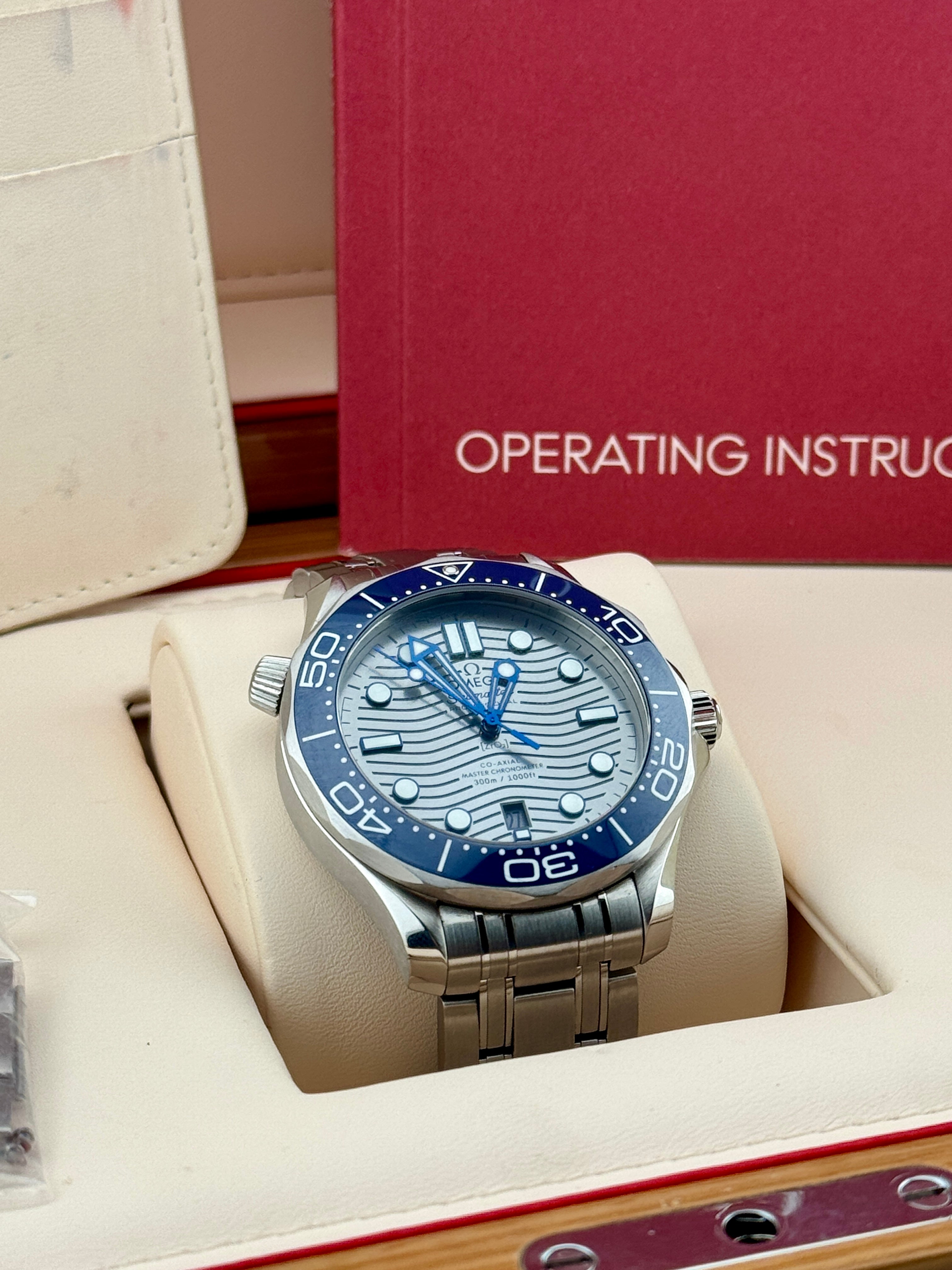 2026 Omega SeaMaster Diver 300m 41mm 210.30.42.20.06.001 Auto Full Set PX Poss